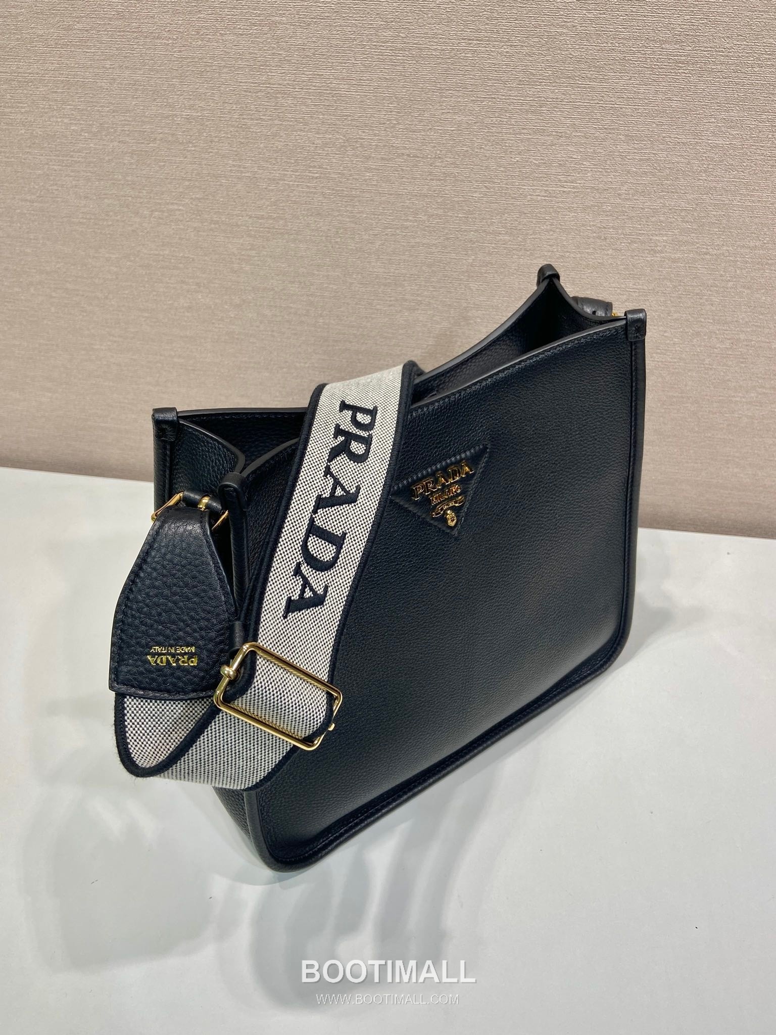Prada Fabric Tote Bag with Logo Strap and Triangle Logo Detail 프라다 패브릭 로고 스트랩 트라이앵글 로고 토트백 1BC073-1 30cm 2