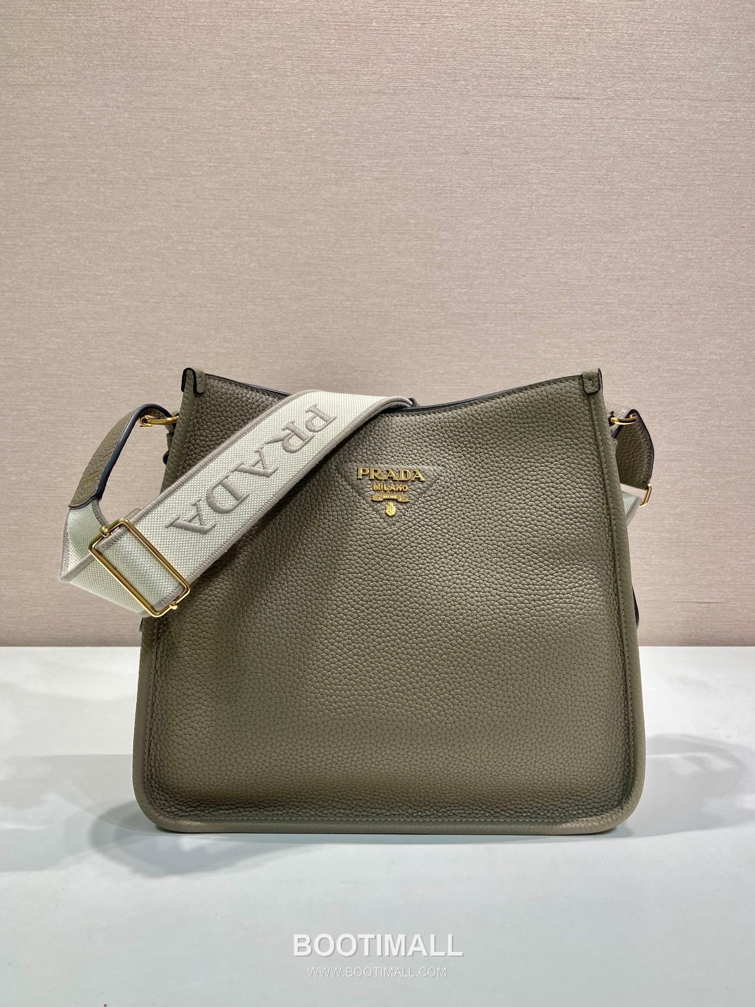 Prada Fabric Tote Bag with Logo Strap and Triangle Logo Detail 프라다 패브릭 로고 스트랩 트라이앵글 로고 토트백 1BC073-1 30cm 1