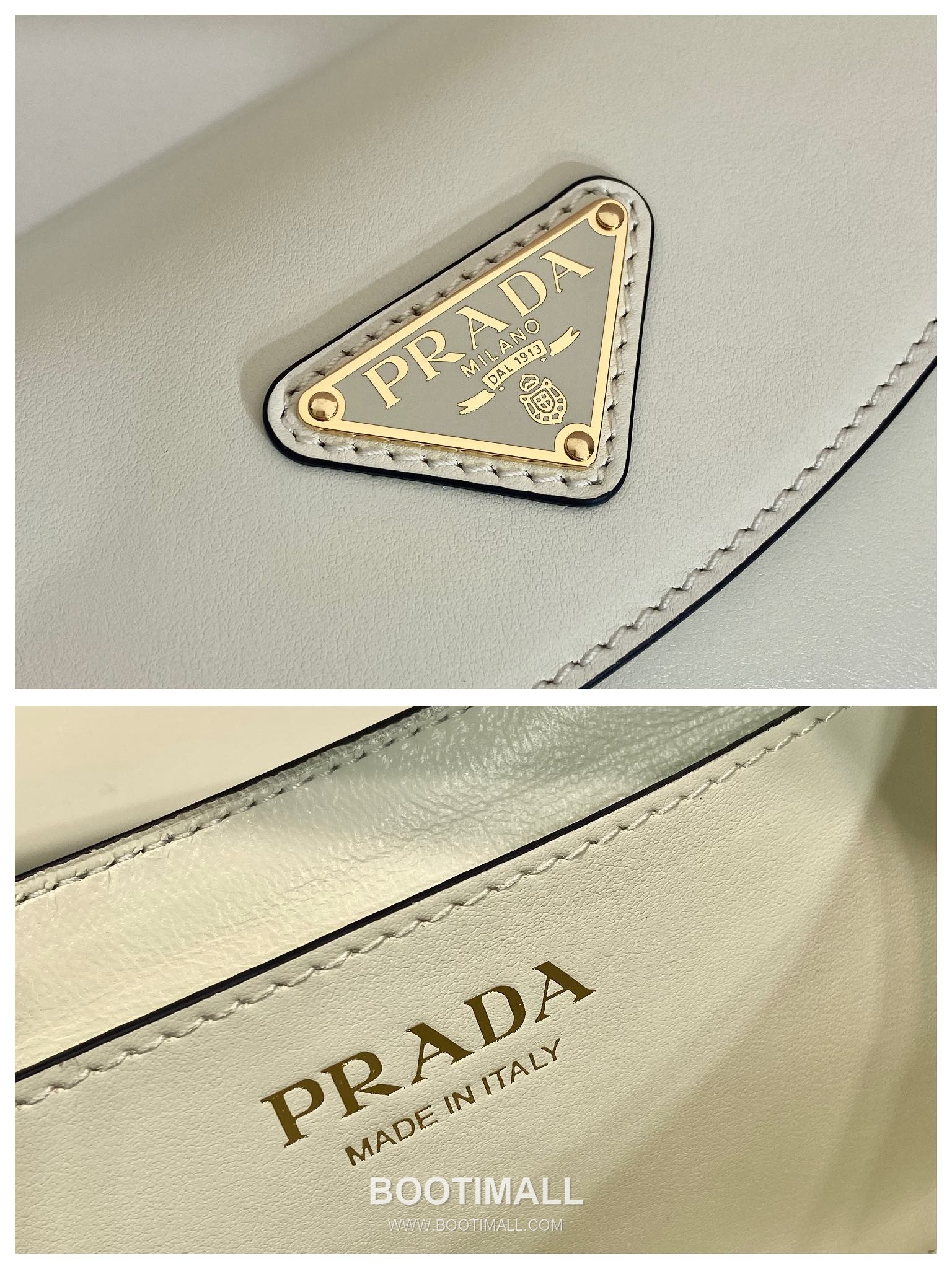 Prada Calfskin Leather Shoulder Bag with Magnetic Flap and Adjustable Handle 프라다 카프스킨 가죽 마그네틱 플랩 조절 핸들 숄더백 1BD358 25cm 9
