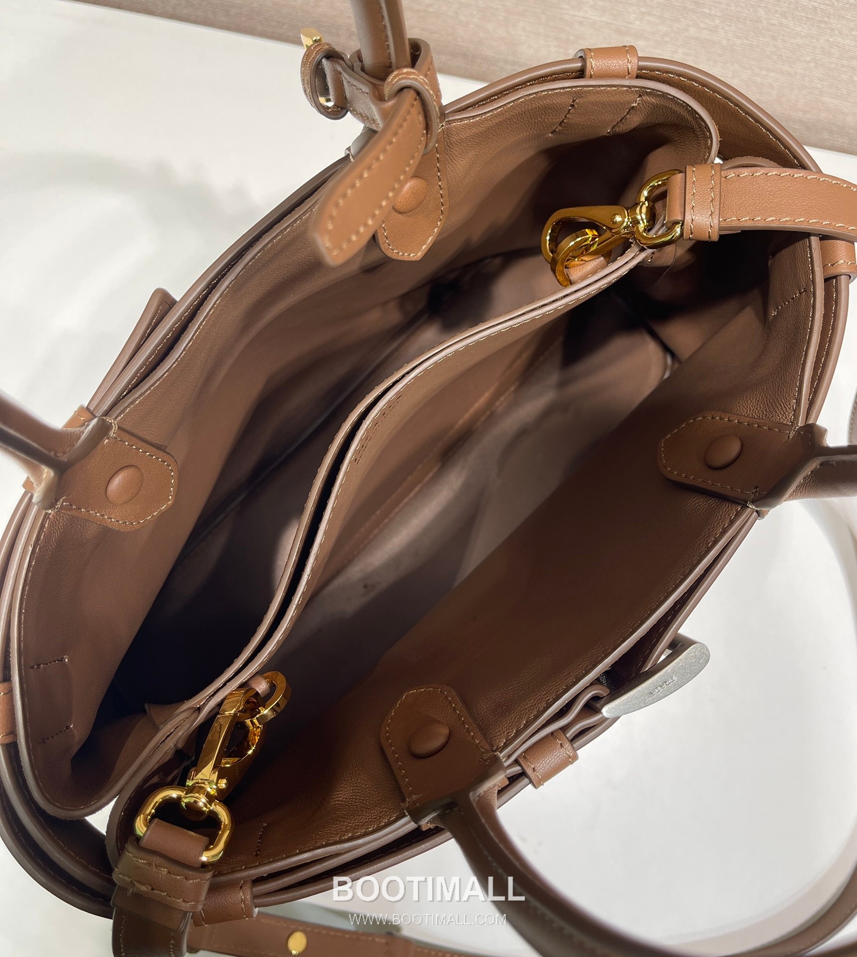 Prada Suede Calfskin Tote Bag with Drawstring Strap and Adjustable Shoulder Strap 프라다 스웨이드 카프스킨 드로우스트링 스트랩 토트백 1BA434 32cm 7