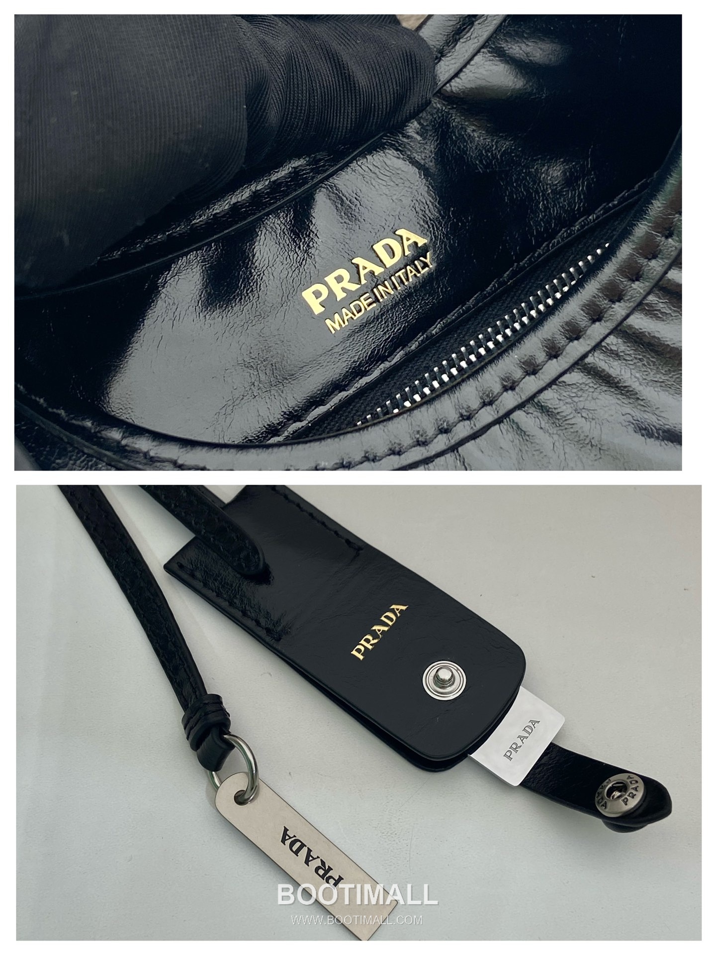 Prada Waxed Leather Top Handle Mini Bag with Buckle Lock and Strap 프라다 왁스 레더 버클락 스트랩 미니 토트백 1BG580 26cm 9