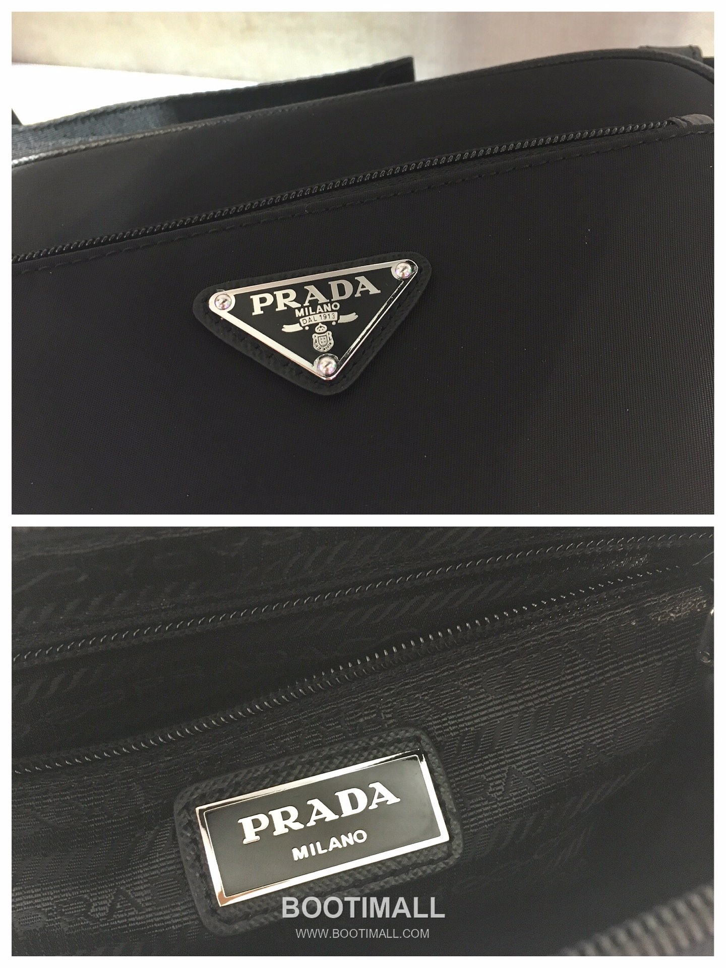 Prada Nylon Waist Bag with Buckle Strap and Triangle Logo 프라다 나일론 버클 스트랩 삼각로고 웨이스트백 2VL977 21cm 6