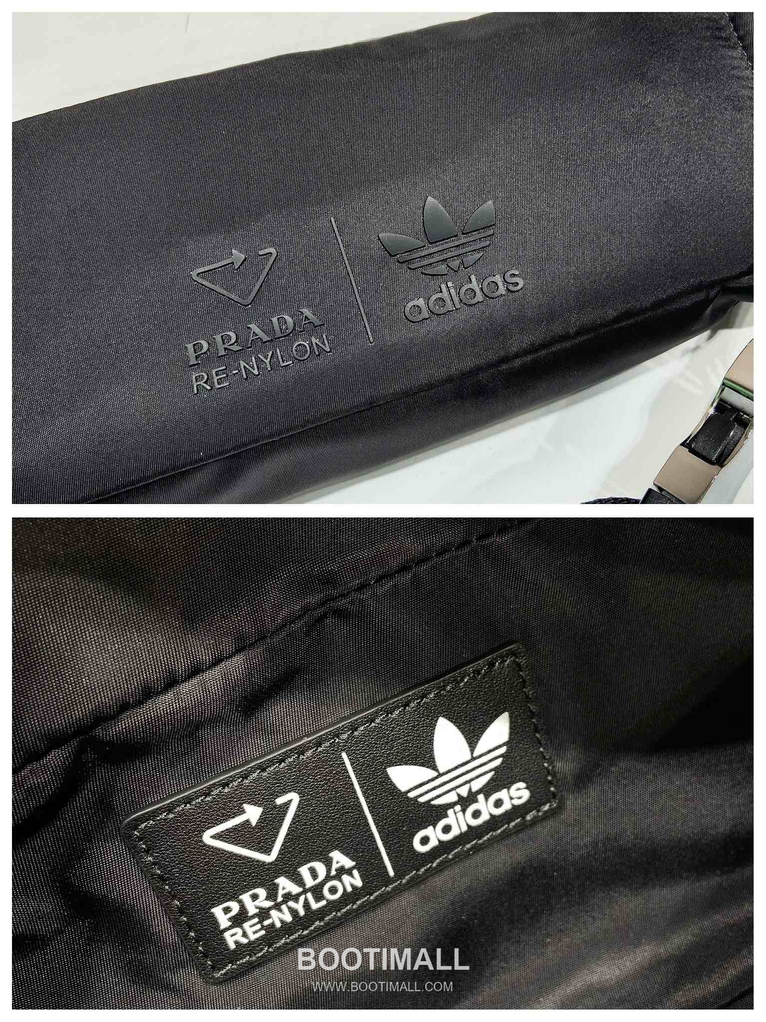 Prada Re-Nylon Saffiano Leather Waist Bag with Stripe Detail 프라다 리나일론 사피아노 레더 스트라이프 웨이스트백 2VL034 26cm 7