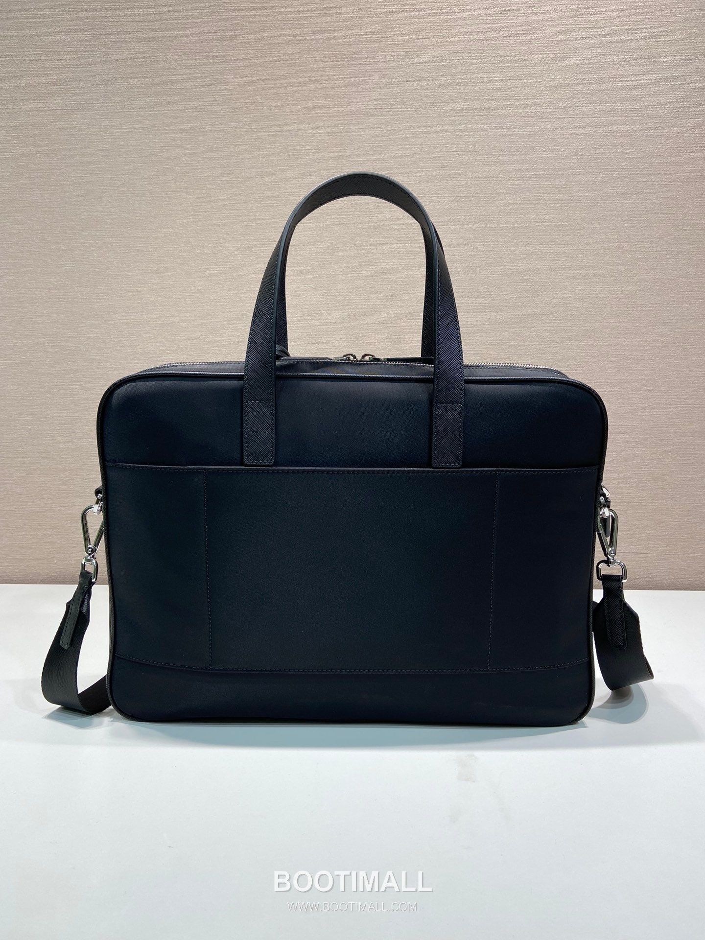 Prada Re-Nylon Briefcase with Dual Handles and Triangle Logo Detail 프라다 리나일론 듀얼 핸들 삼각로고 브리프케이스 2VE005 38cm 4