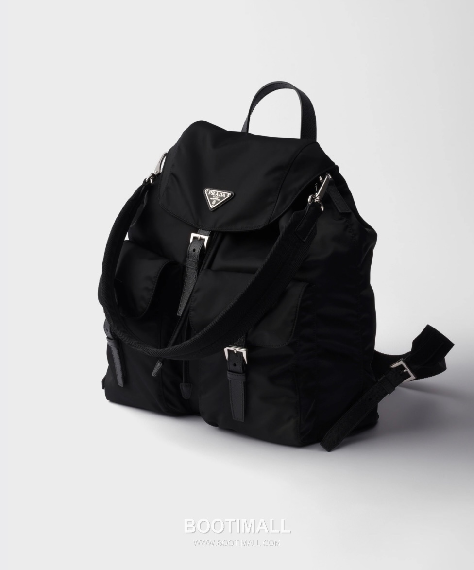 Prada Re-Nylon Backpack with Detachable Strap and Dual Carry Design 프라다 리나일론 탈부착 스트랩 듀얼 캐리 백팩 2VZ110A 34cm 5