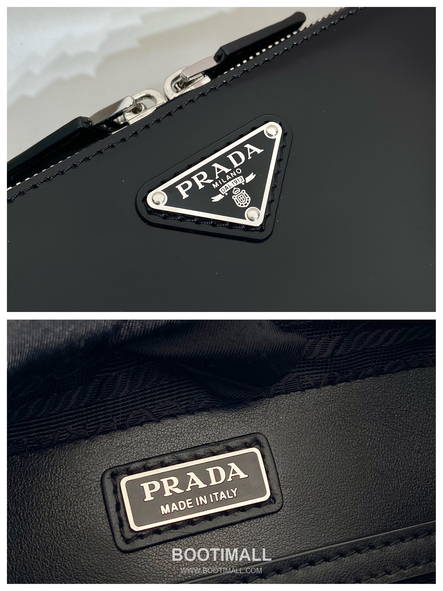 Prada Saffiano Leather Brique Messenger Bag with Adjustable Strap and Triangle Logo 프라다 사피아노 레더 삼각로고 조절 스트랩 브리크 메신저백 2VH173 19cm 9