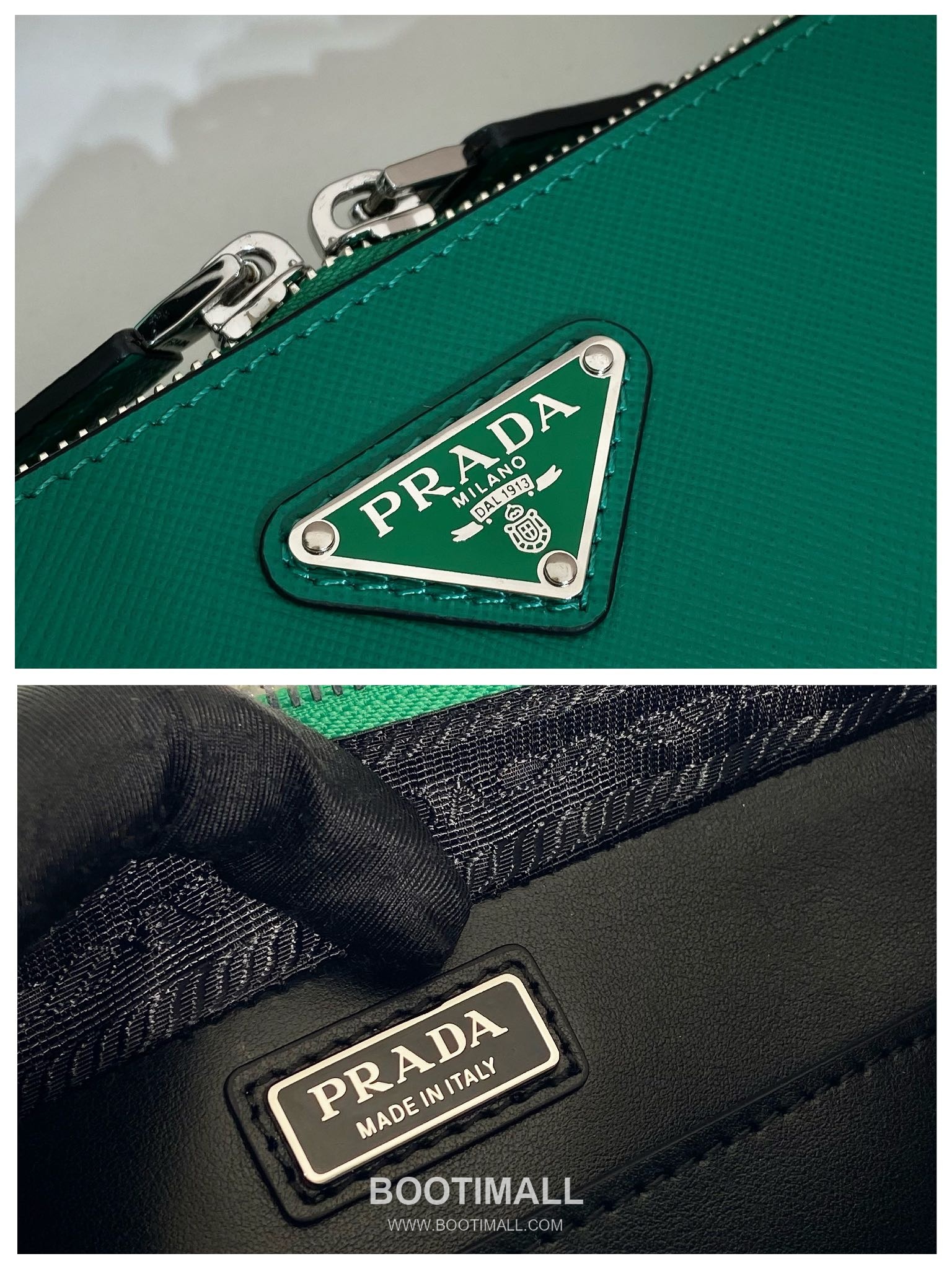 Prada Saffiano Leather Brique Messenger Bag with Adjustable Strap and Triangle Logo 프라다 사피아노 레더 삼각로고 조절 스트랩 브리크 메신저백 2VH173 19cm 9