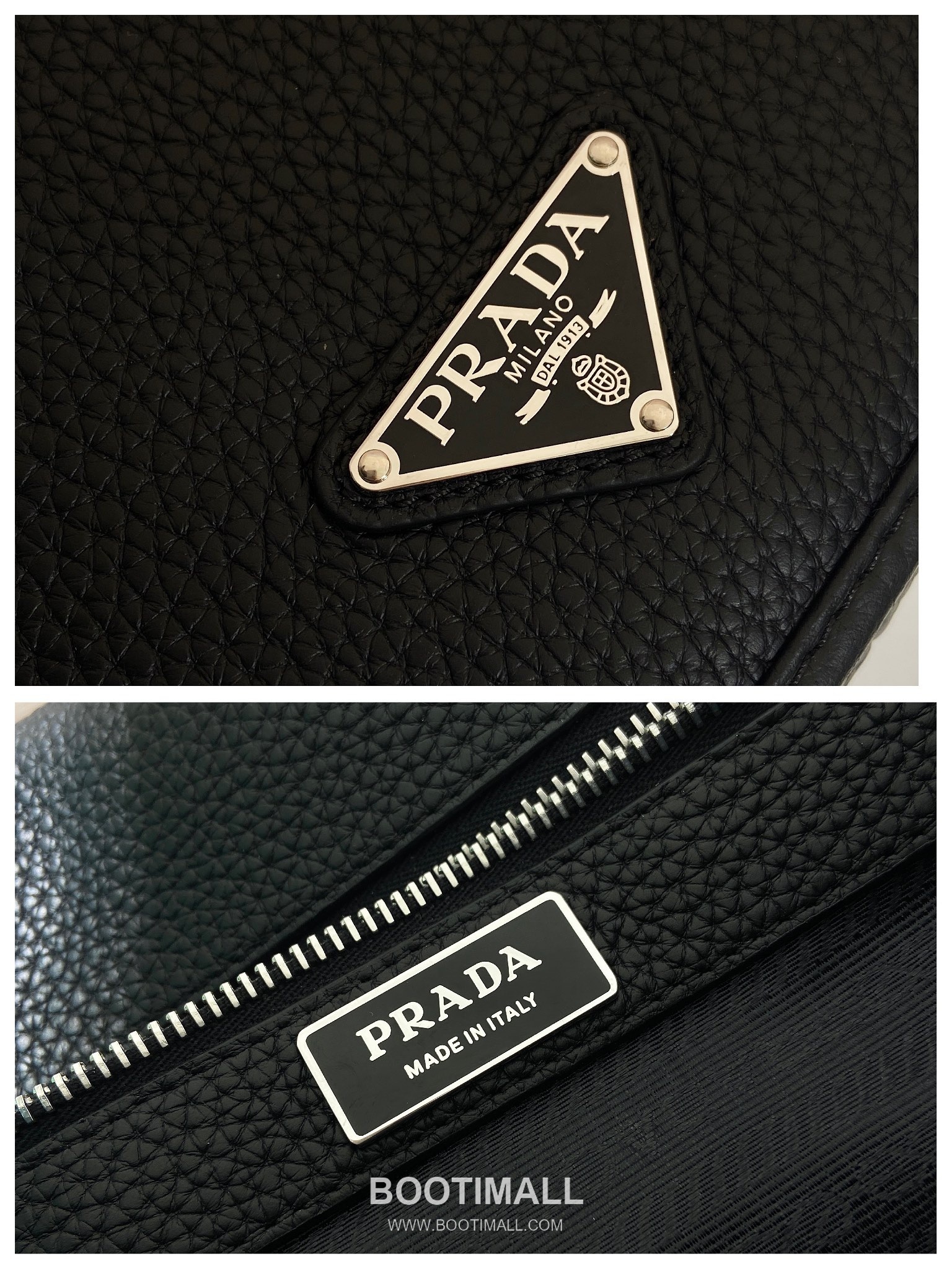 Prada Calfskin Leather Flap Messenger Bag with Magnetic Closure and Adjustable Strap 프라다 카프스킨 레더 마그네틱 플랩 조절 스트랩 메신저백 2VD075 30cm 9