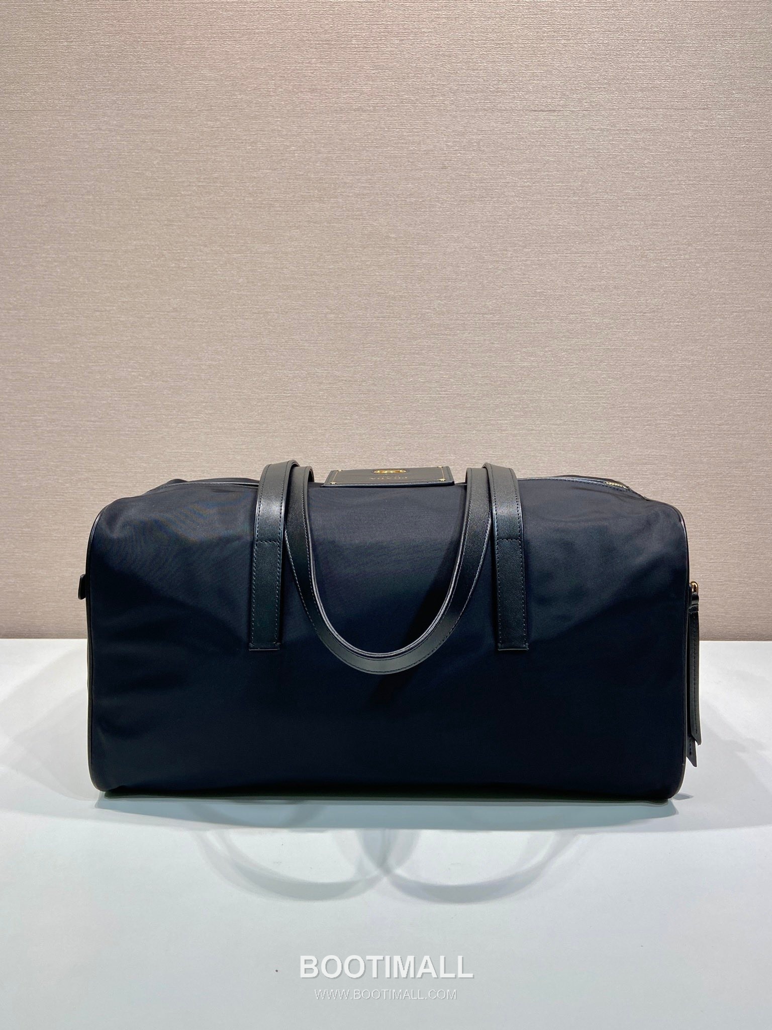 Prada Travel Duffel Bag with Leather Trim and Lock Detail 프라다 레더 트림 락 디테일 트래블 더플백 1BB135 40cm 5
