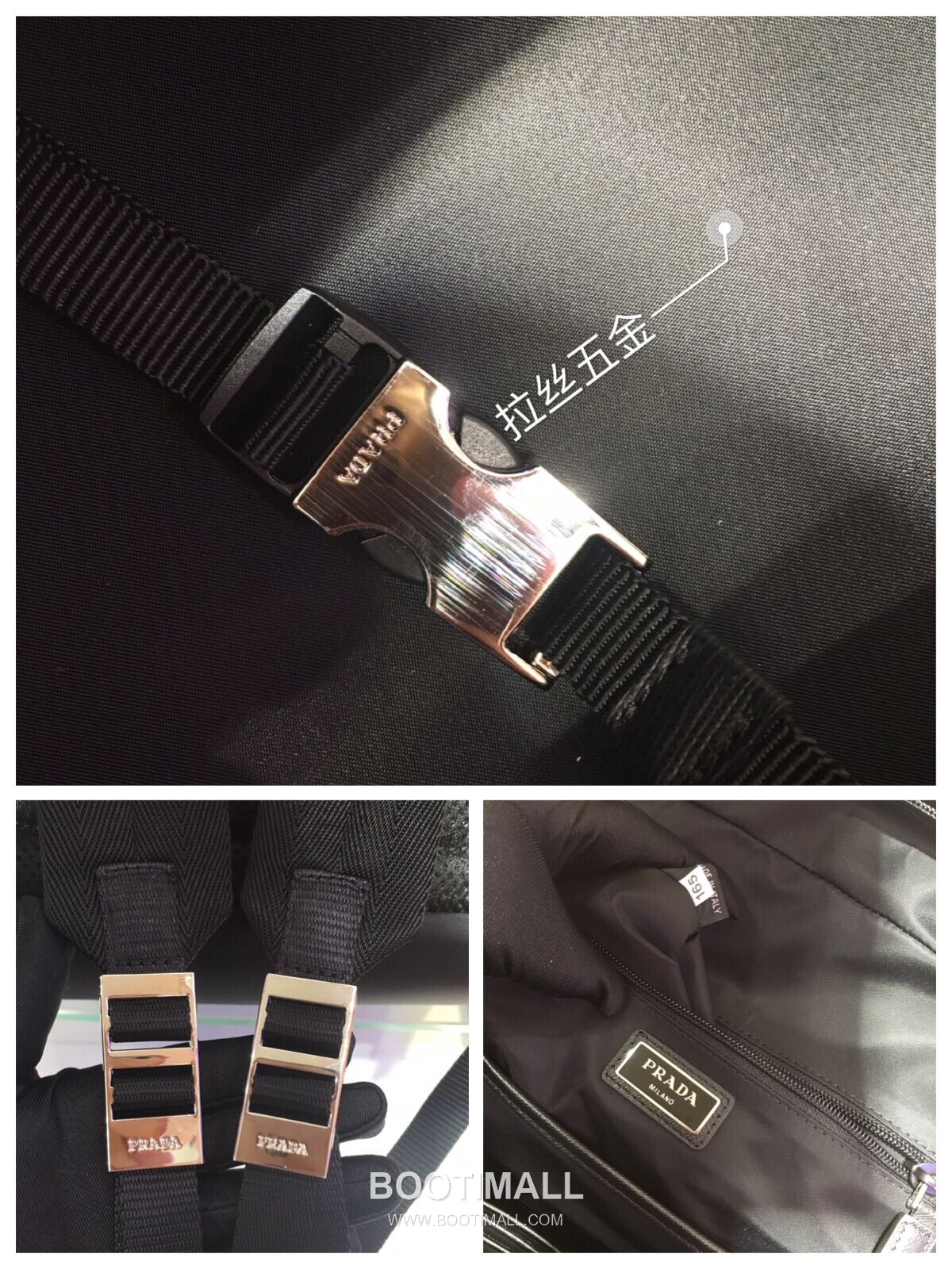 Prada Nylon Saffiano Leather Multi Functional Backpack with Hidden Pocket 프라다 나일론 사피아노 레더 히든포켓 멀티기능 백팩 2VZ028 29cm 8