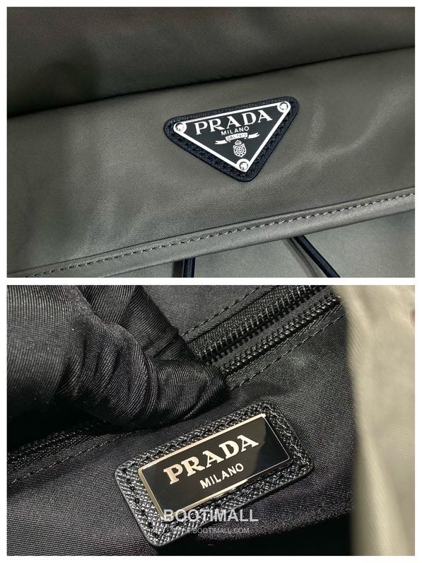 Prada Re-Nylon Backpack with Saffiano Leather Trim and Multi Pocket Detail 프라다 리나일론 사피아노 트림 멀티포켓 백팩 2VZ090 32cm 9