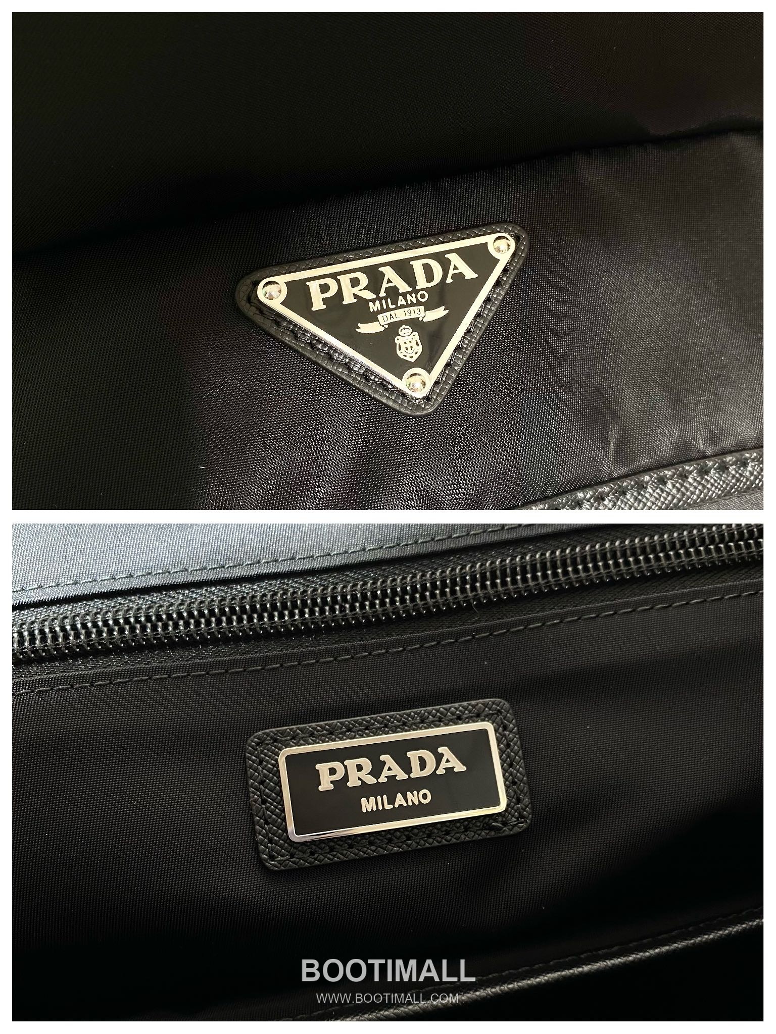 Prada Re-Nylon Backpack with Saffiano Leather Trim and Multi Pocket Detail 프라다 리나일론 사피아노 트림 멀티포켓 백팩 2VZ090 32cm 9