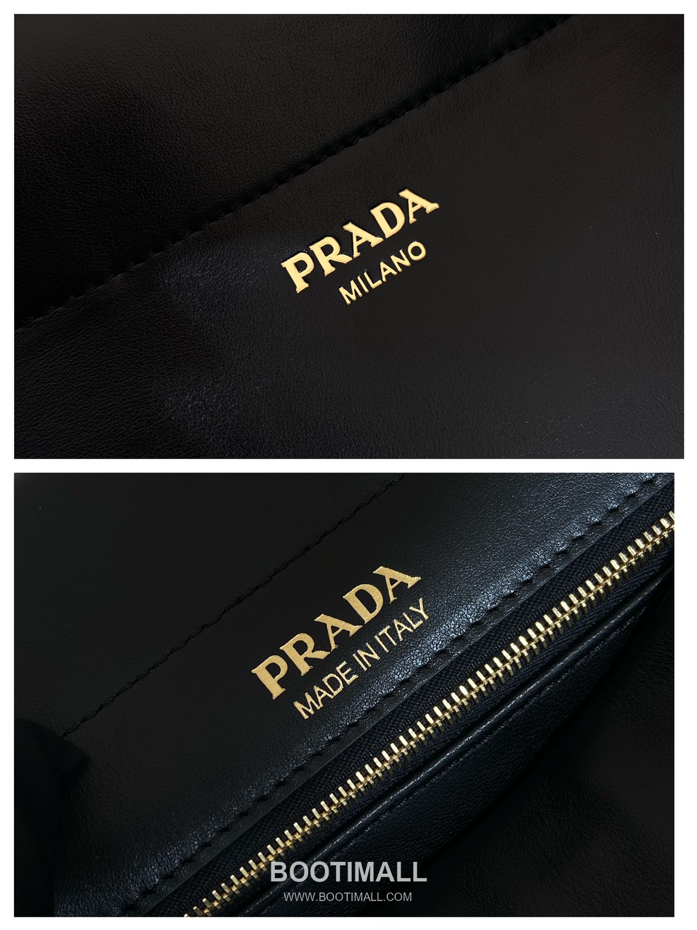 Prada Enchaine Calfskin Shoulder Bag with Vintage Finish and Top Handle Detail 프라다 엔쉐네 카프스킨 빈티지 피니시 탑핸들 숄더백 1BC262 32.5cm 9