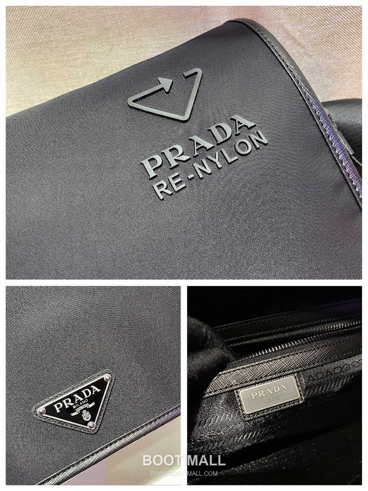 Prada Re-Nylon Messenger Bag with Flap Closure and Multi Zip Pocket Detail 프라다 리나일론 플랩 멀티지퍼포켓 메신저백 2VD039 33cm 7