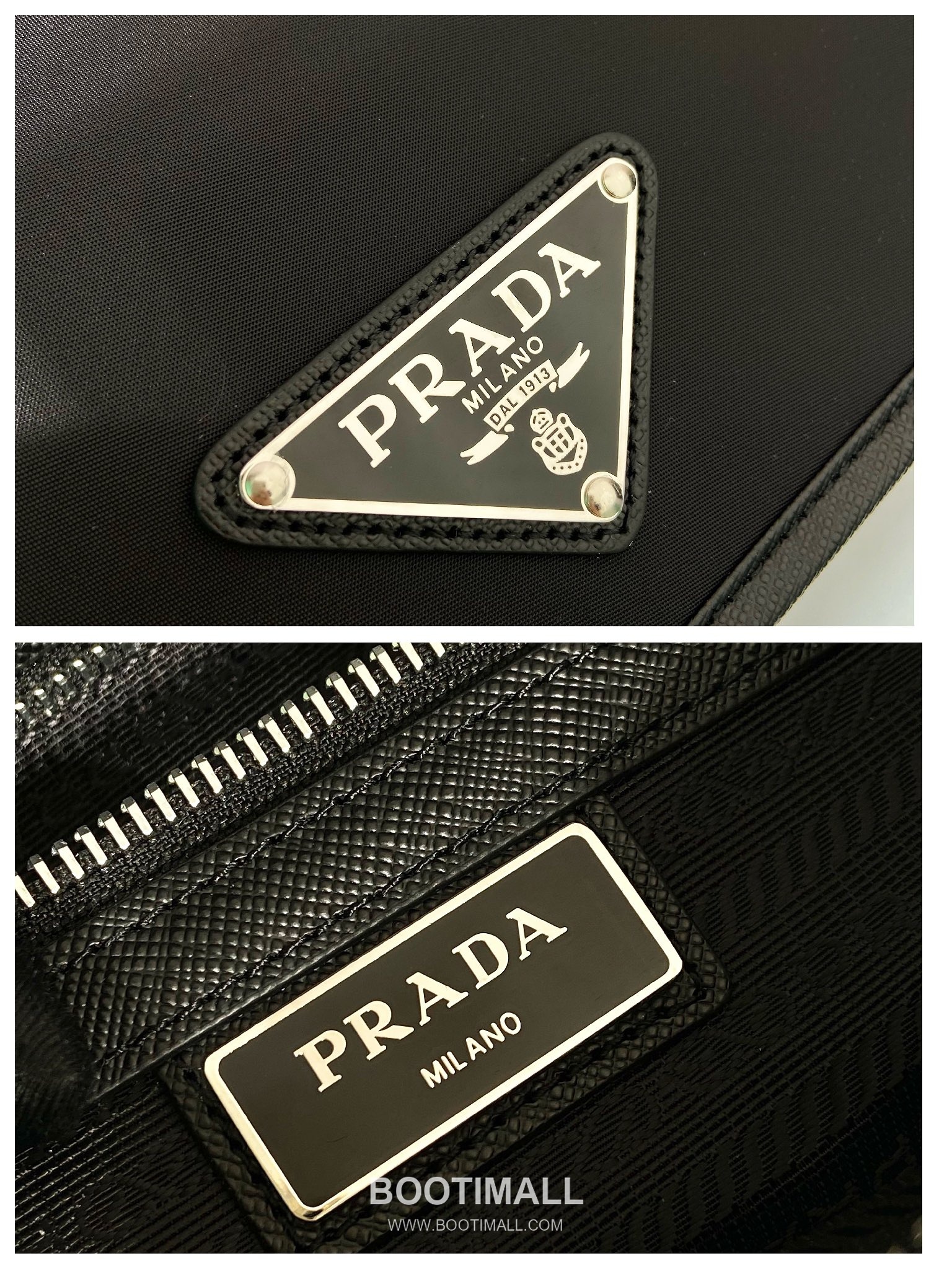 Prada Re-Nylon Messenger Bag with Flap Closure and Multi Zip Pocket Detail 프라다 리나일론 플랩 멀티지퍼포켓 메신저백 2VD039 33cm 9