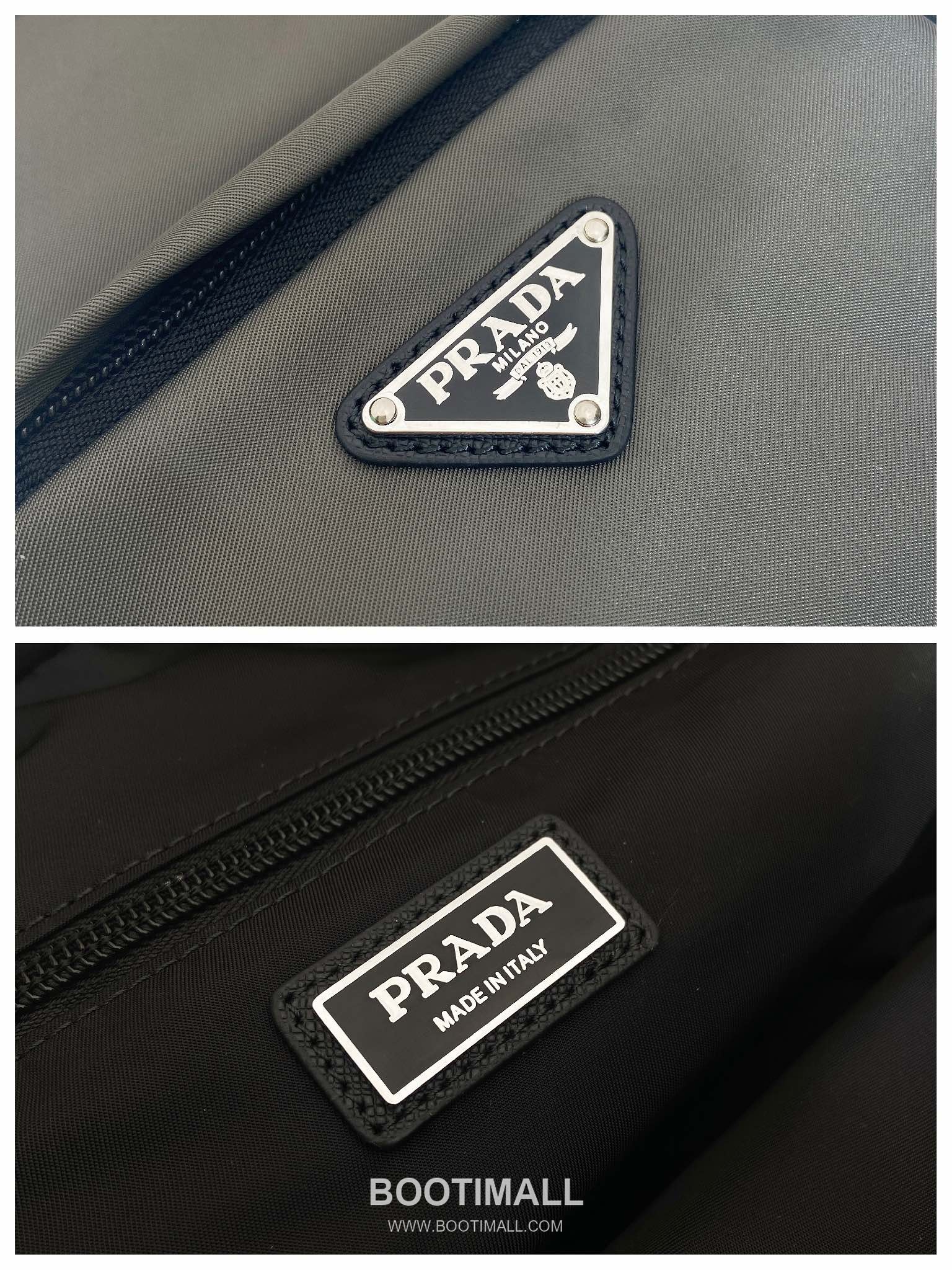 Prada Re-Nylon Chest Bag with Saffiano Leather Trim and Triangle Logo Detail 프라다 리나일론 사피아노 트림 삼각로고 체스트백 2VZ116 20cm 9