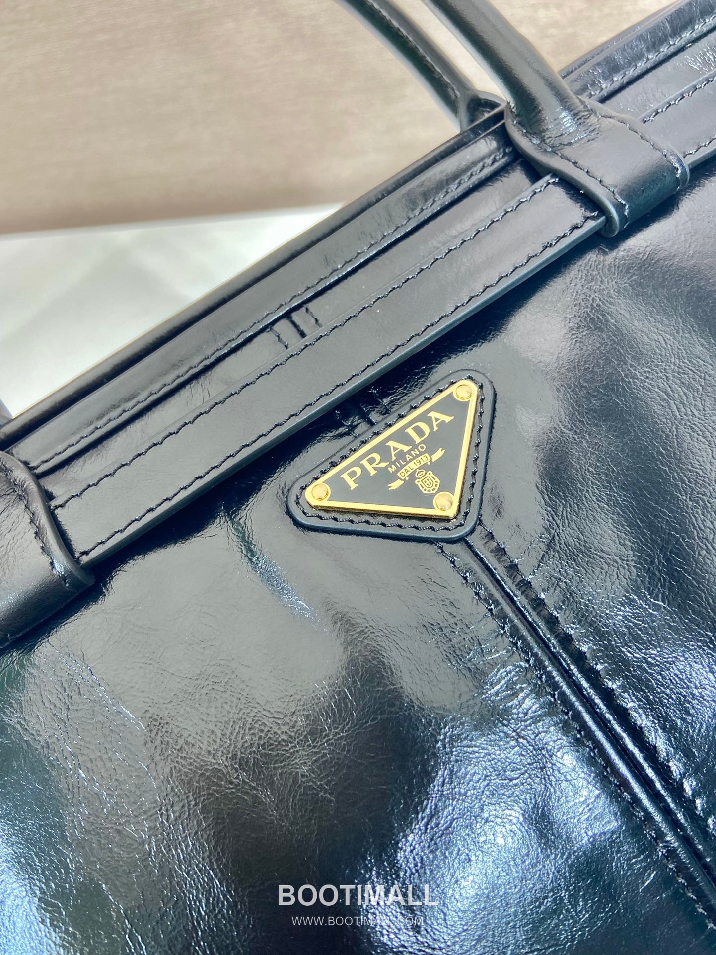 Prada LusSolf Oiled Wax Calfskin Tote Bag with Detachable Strap and Vintage Finish 프라다 루솔프 오일왁스 카프스킨 탈부착스트랩 빈티지 토트백 1BA439 42cm 7