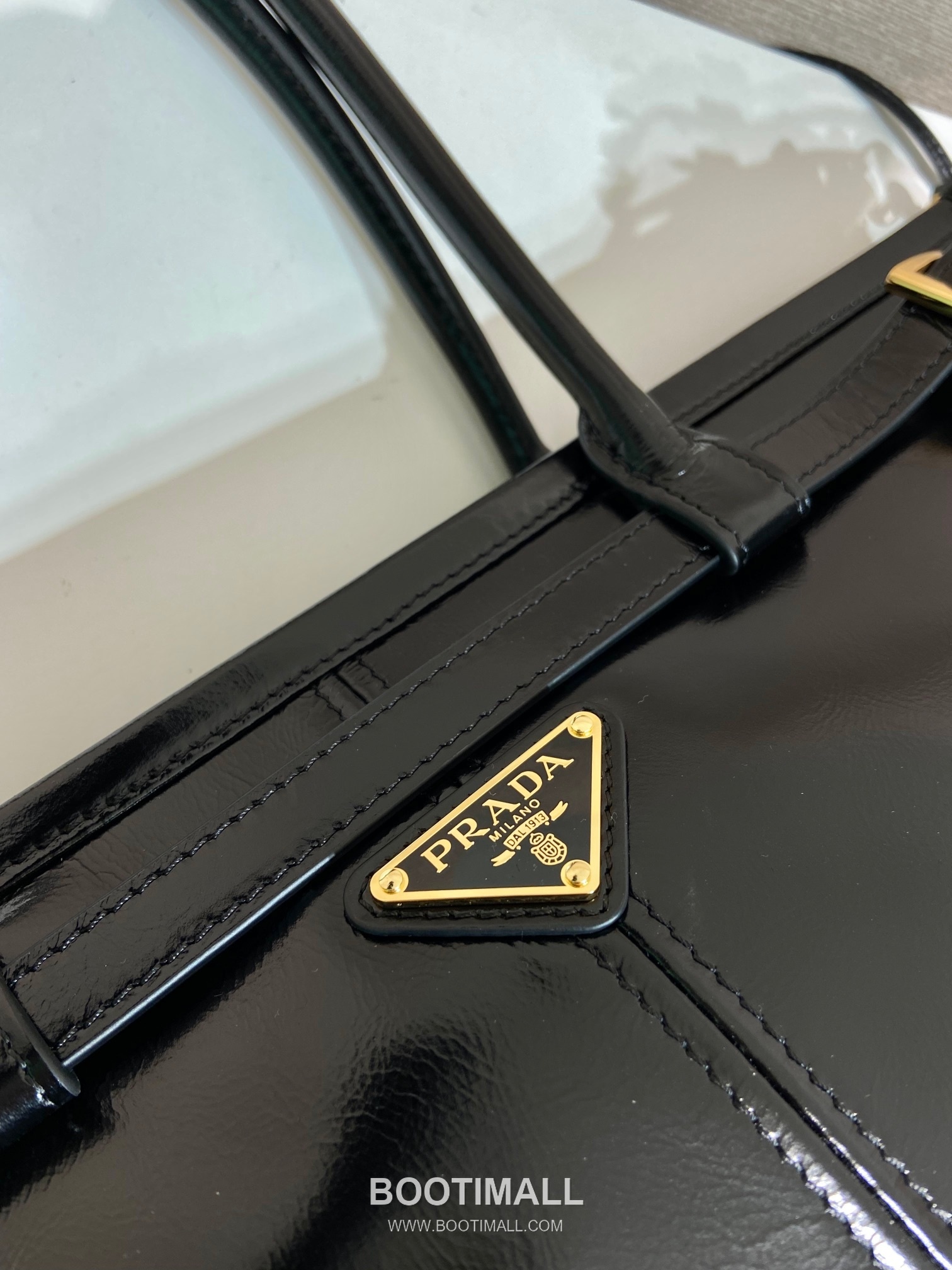 Prada LusSolf Oiled Wax Calfskin Tote Bag with Detachable Strap and Vintage Finish 프라다 루솔프 오일왁스 카프스킨 탈부착스트랩 빈티지 토트백 1BA433 38cm 7