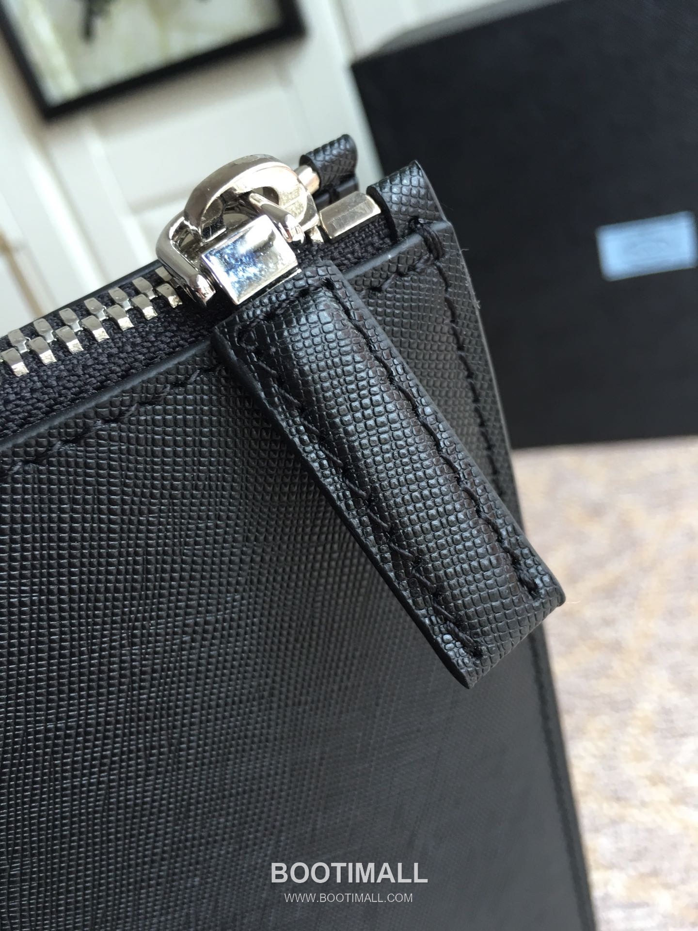 Prada Crossgrain Calfskin Tote Bag with Triangle Logo Detail 프라다 크로스그레인 카프스킨 삼각로고 토트백 1079 34cm 7