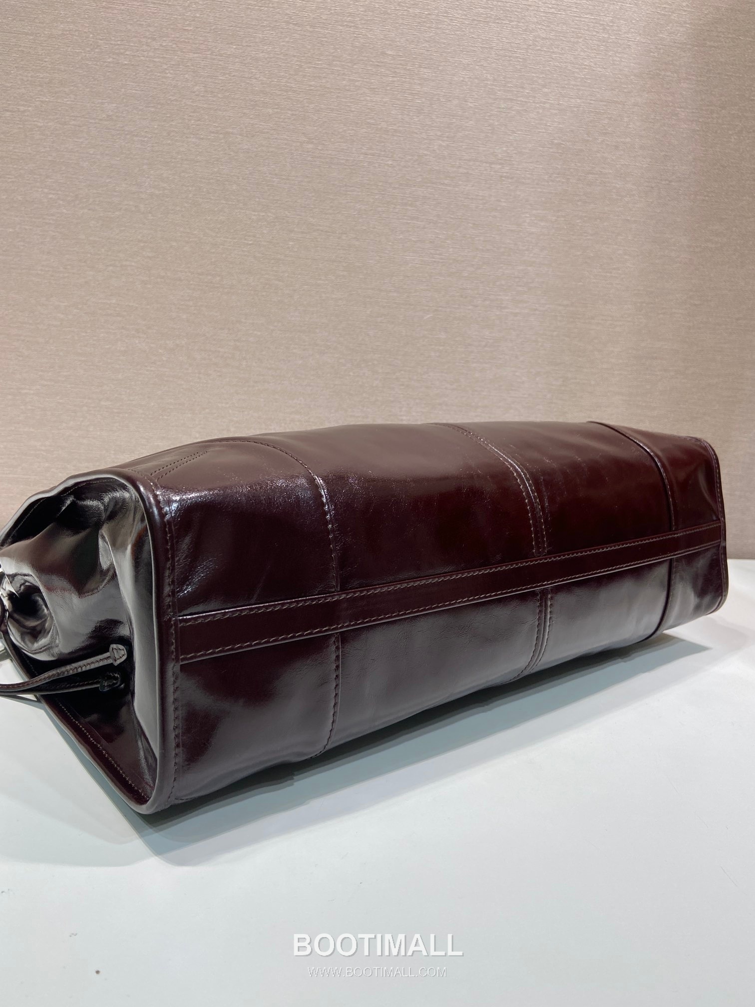 Prada LusSolf Oiled Wax Calfskin Tote Bag with Detachable Strap and Vintage Finish 프라다 루솔프 오일왁스 카프스킨 탈부착스트랩 빈티지 토트백 1BA439 42cm 6