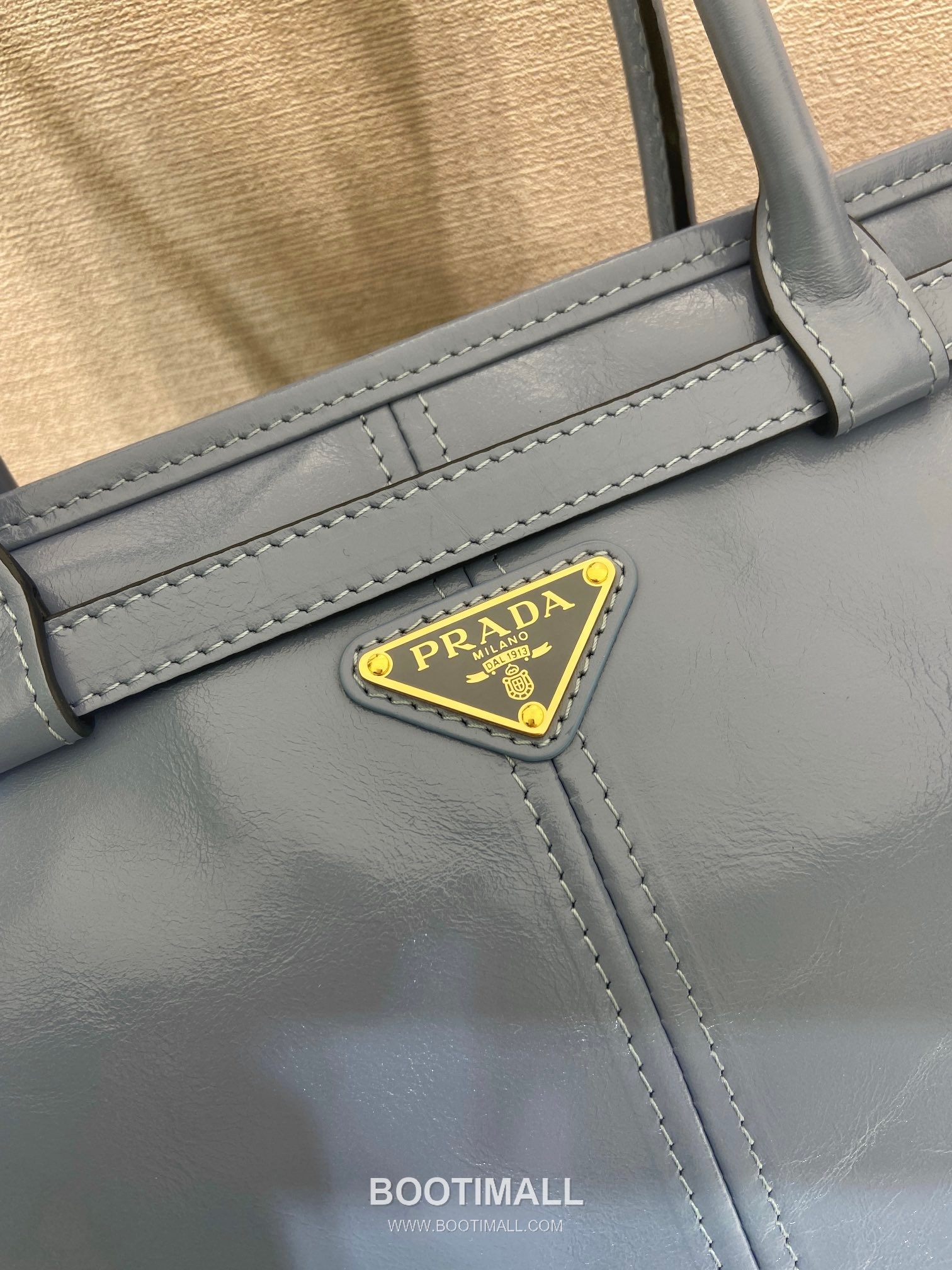 Prada LusSolf Oiled Wax Calfskin Tote Bag with Detachable Strap and Vintage Finish 프라다 루솔프 오일왁스 카프스킨 탈부착스트랩 빈티지 토트백 1BA433 38cm 7