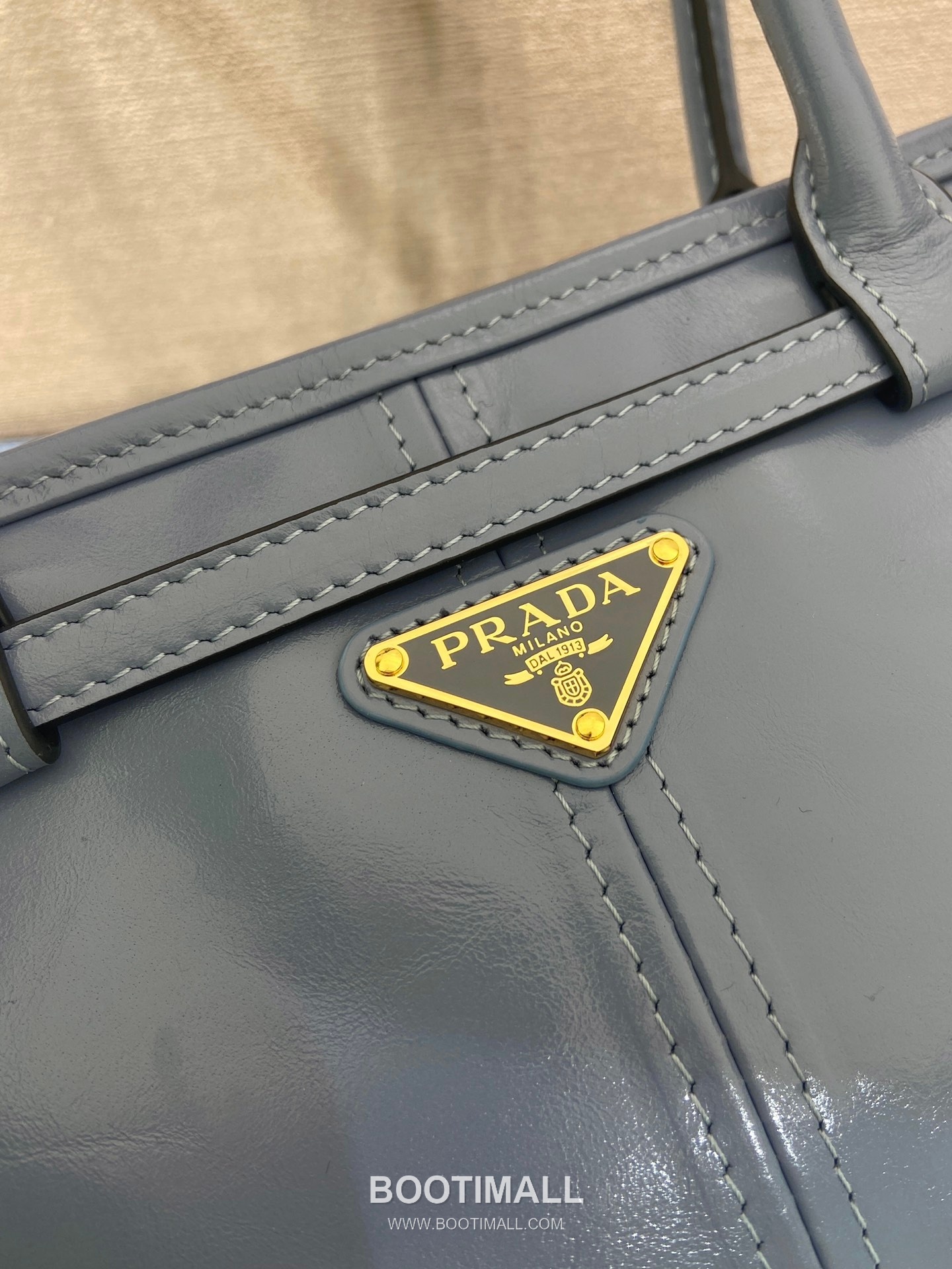 Prada LusSolf Oiled Wax Calfskin Tote Bag with Detachable Strap and Vintage Finish 프라다 루솔프 오일왁스 카프스킨 탈부착스트랩 빈티지 토트백 1BA426 32cm 7