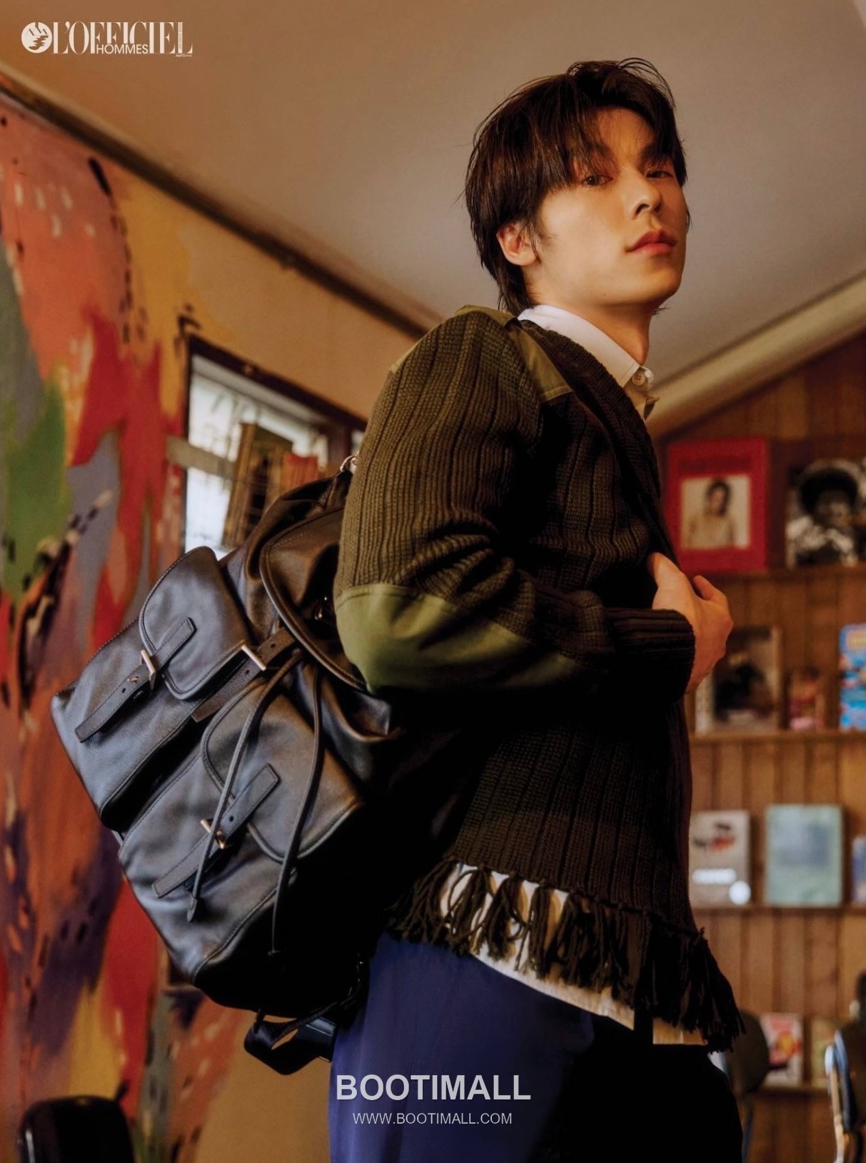 Prada Re-Nylon and Lambskin Backpack with Detachable Strap and Dual Use Detail 프라다 리나일론 램스킨 탈부착스트랩 투웨이 백팩 2VZ110A 34cm 5