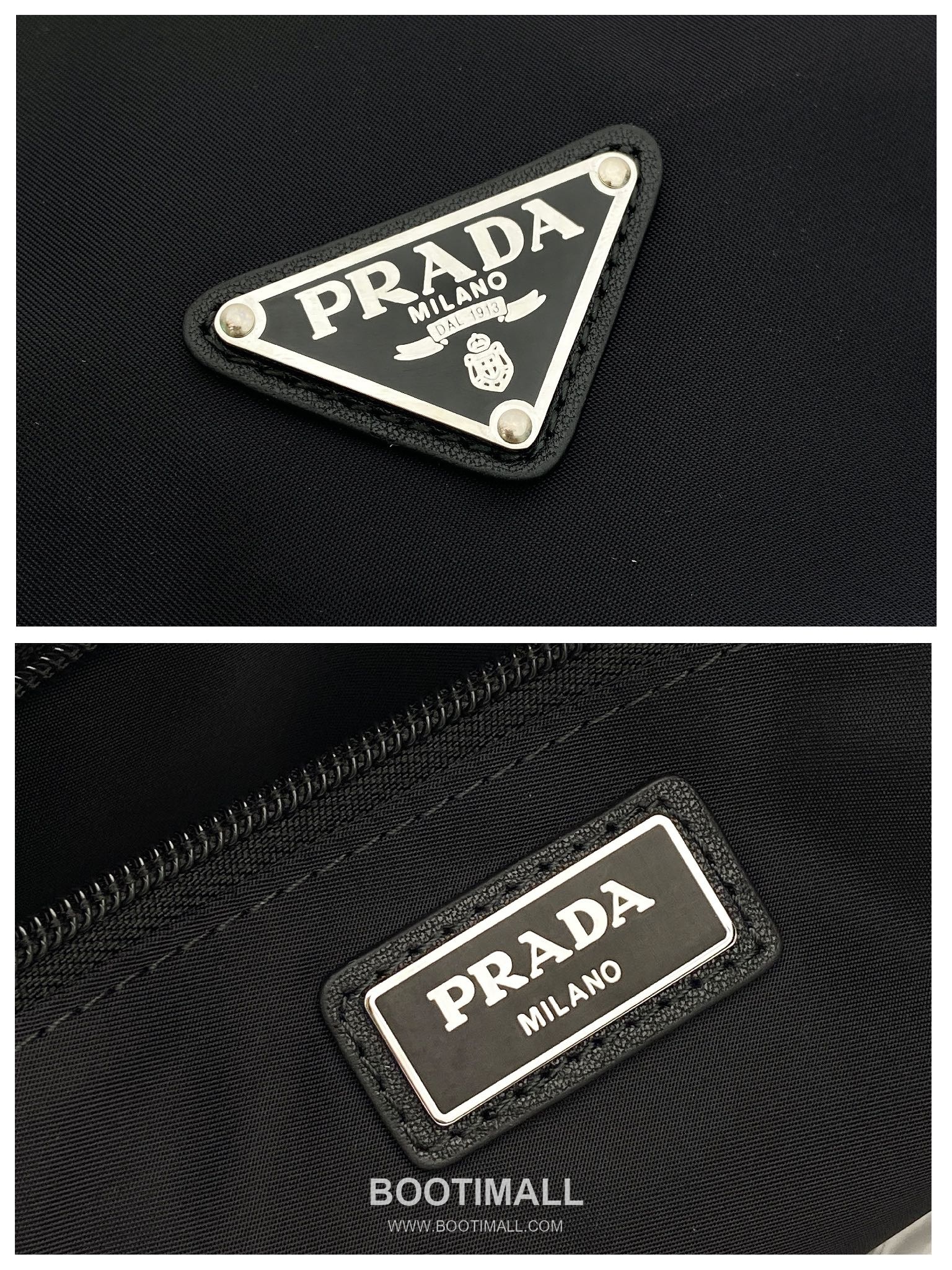 Prada Parachute Nylon Travel Bag with Triangle Logo and Zip Closure Detail 프라다 패러슈트 나일론 삼각로고 지퍼 트래블백 2VC015A 49cm 9