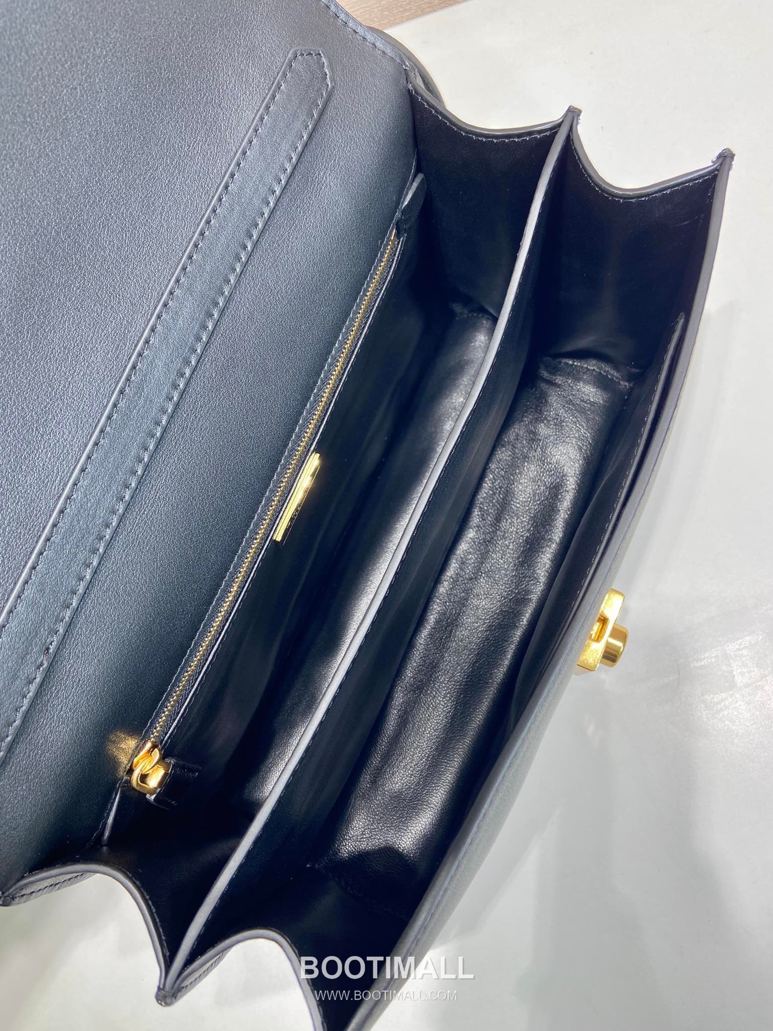 Prada Soft Sound Calfskin Tote Bag with Dual Compartment and Detachable Strap Detail 프라다 소프트사운드 카프스킨 더블컴파트먼트 탈부착스트랩 토트백 1BN023 28cm 8