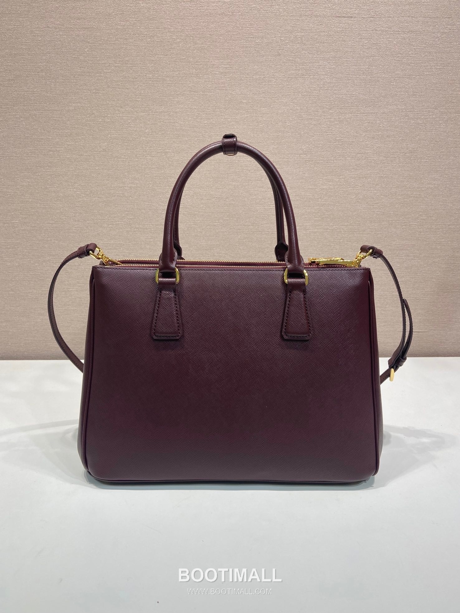 Prada Galleria Crossgrain Calfskin Tote Bag with Multi Pocket and Detachable Strap Detail 프라다 갤러리아 크로스그레인 카프스킨 멀티포켓 탈부착스트랩 토트백 1BA274 33cm 4