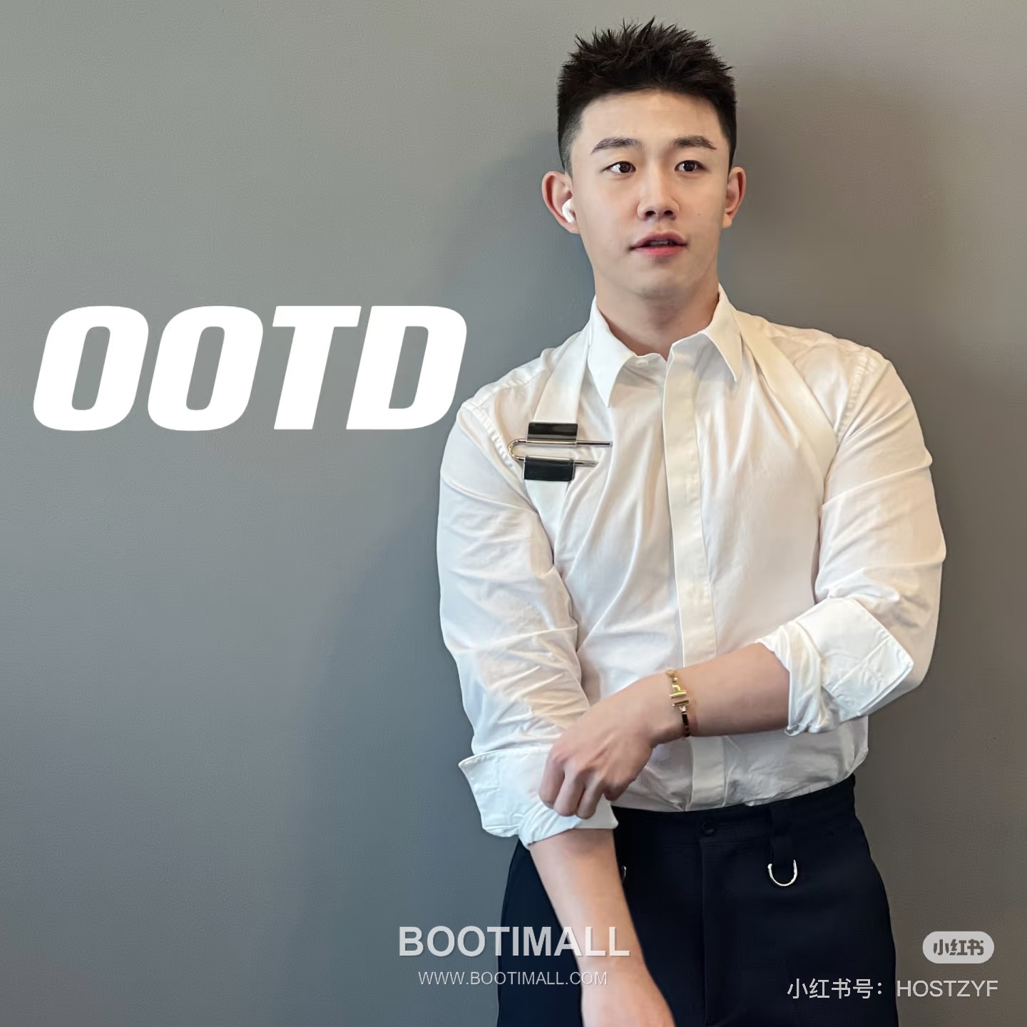 Givenchy 2026 S/S Cotton Poplin Long Sleeve Shirt with Metal Lock Detail 기븐치 2026SS 코튼 포플린 블랙 셔츠 메탈 락 디테일 3