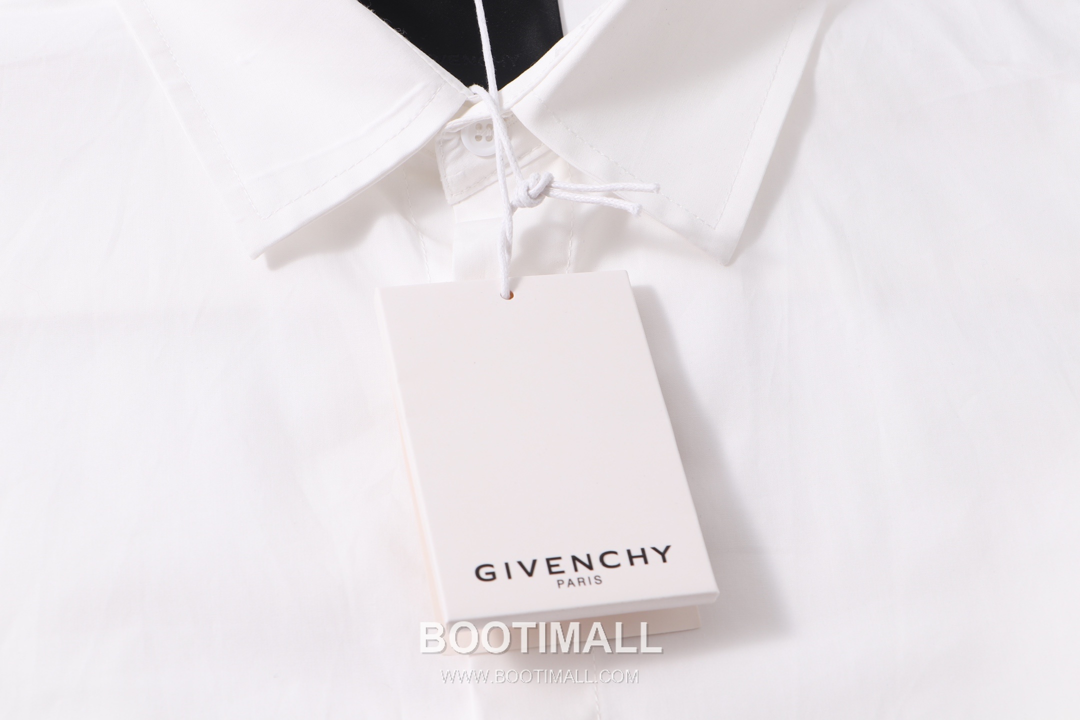 Givenchy 2026 S/S Cotton Poplin Long Sleeve Shirt with Metal Lock Detail 기븐치 2026SS 코튼 포플린 블랙 셔츠 메탈 락 디테일 12