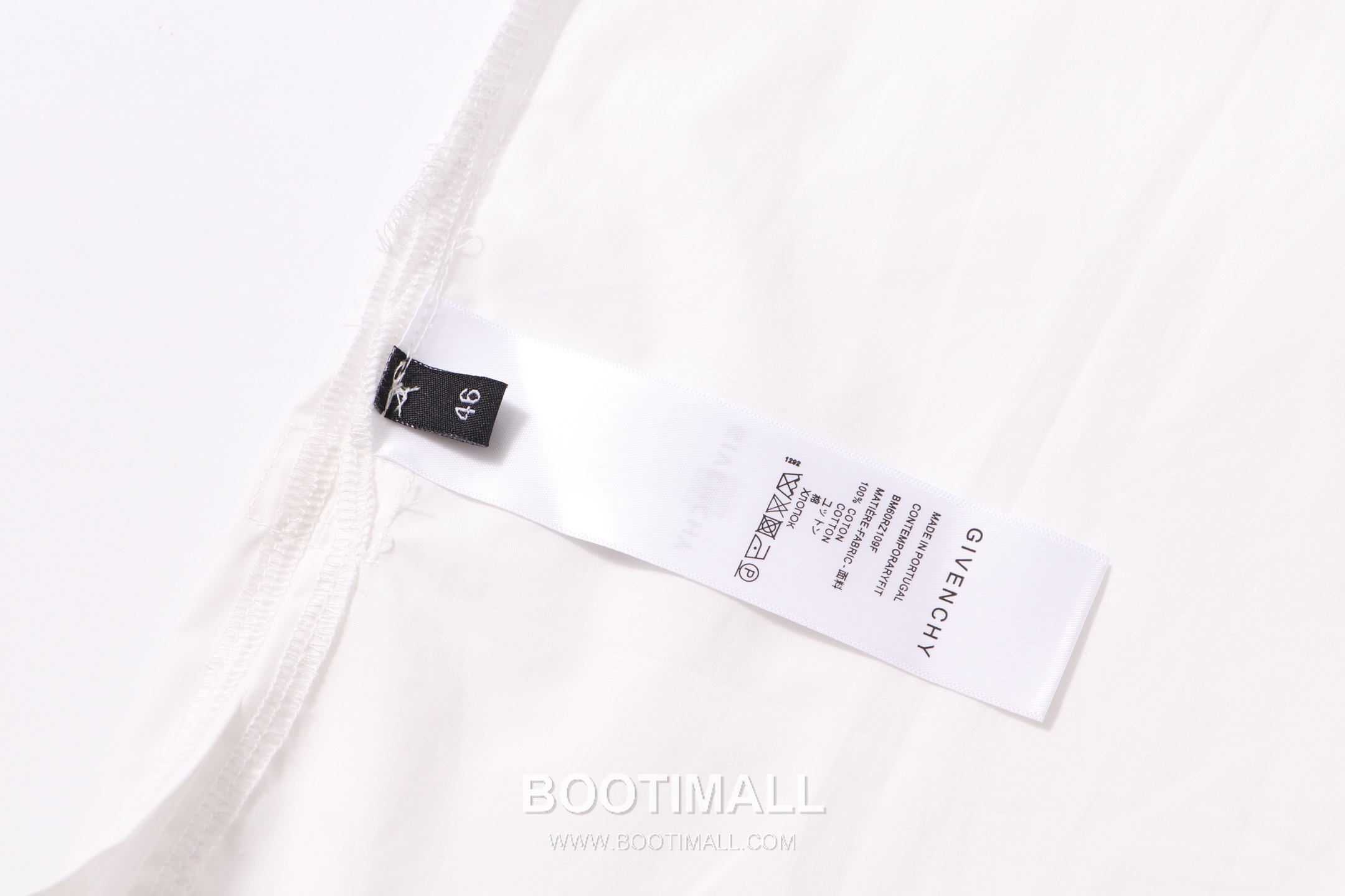 Givenchy 2026 S/S Cotton Poplin Long Sleeve Shirt with Metal Lock Detail 기븐치 2026SS 코튼 포플린 블랙 셔츠 메탈 락 디테일 14