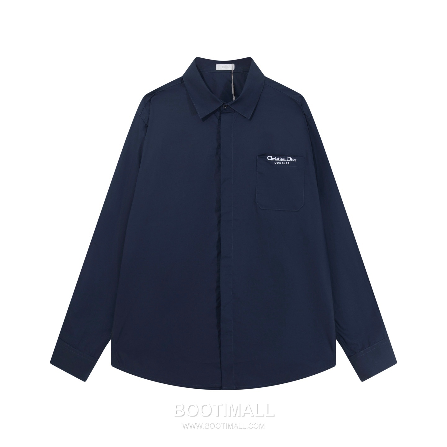 Dior 2024 S/S Cotton Long Sleeve Shirt with Embroidered Logo 디올 2024SS 코튼 화이트 셔츠 자수 로고 디테일 1