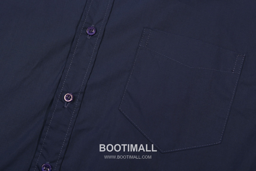 Balenciaga 2024 S/S Cotton Poplin Long Sleeve Shirt with Collar Embroidered Logo 발렌시아가 2024SS 코튼 포플린 블랙 셔츠 카라 자수 로고 11