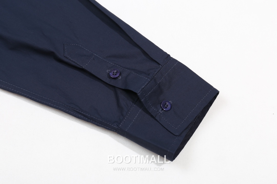 Balenciaga 2024 S/S Cotton Poplin Long Sleeve Shirt with Collar Embroidered Logo 발렌시아가 2024SS 코튼 포플린 블랙 셔츠 카라 자수 로고 13