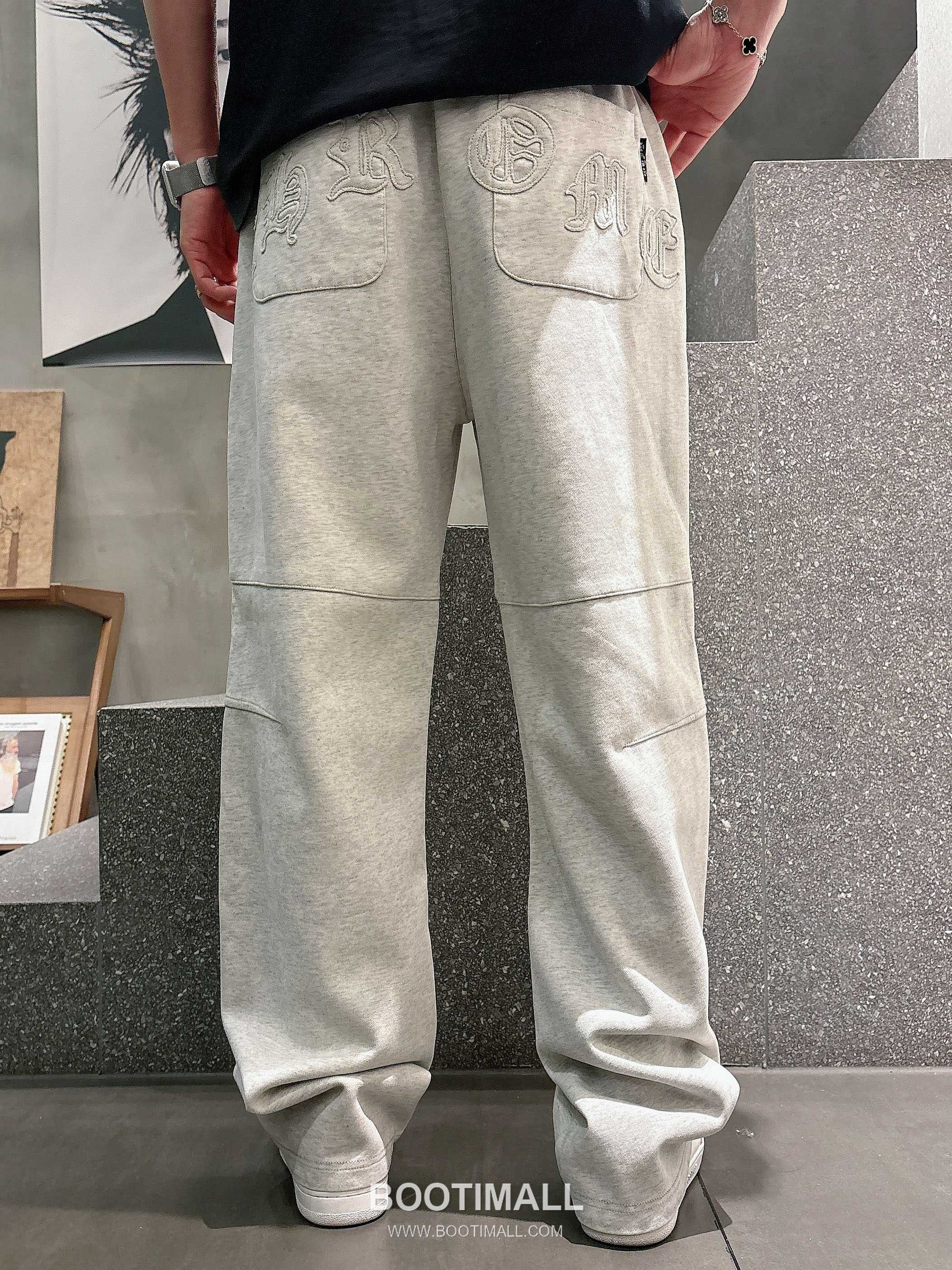 Chrome Hearts 2026 S/S Cotton Sweatpants with Logo Print 크롬하츠 2026SS 코튼 블랙 팬츠 로고 프린트 8