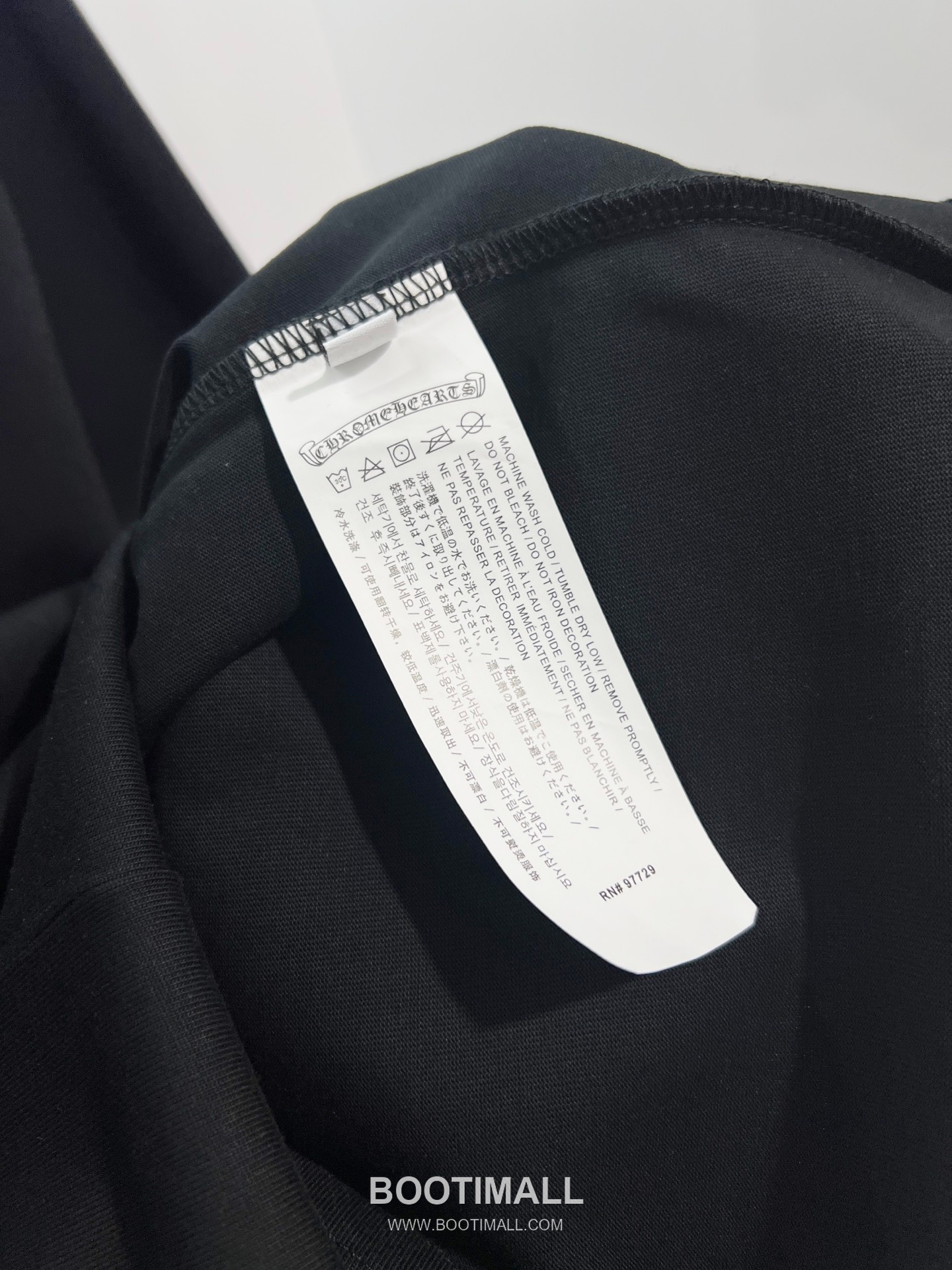 Chrome Hearts 2026 S/S Cotton Short Sleeve T-Shirt with Cross Embroidered Logo 크롬하츠 2026SS 코튼 블랙 티셔츠 크로스 자수 로고 13