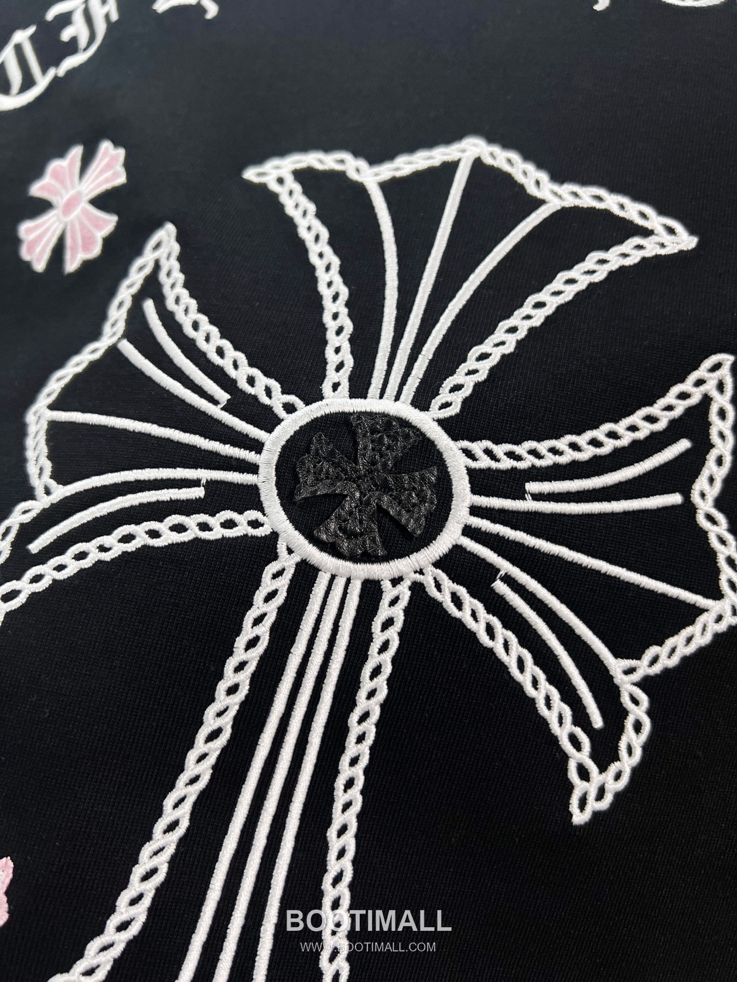 Chrome Hearts 2026 S/S Cotton Short Sleeve T-Shirt with Cross Embroidered Logo 크롬하츠 2026SS 코튼 블랙 티셔츠 크로스 자수 로고 15