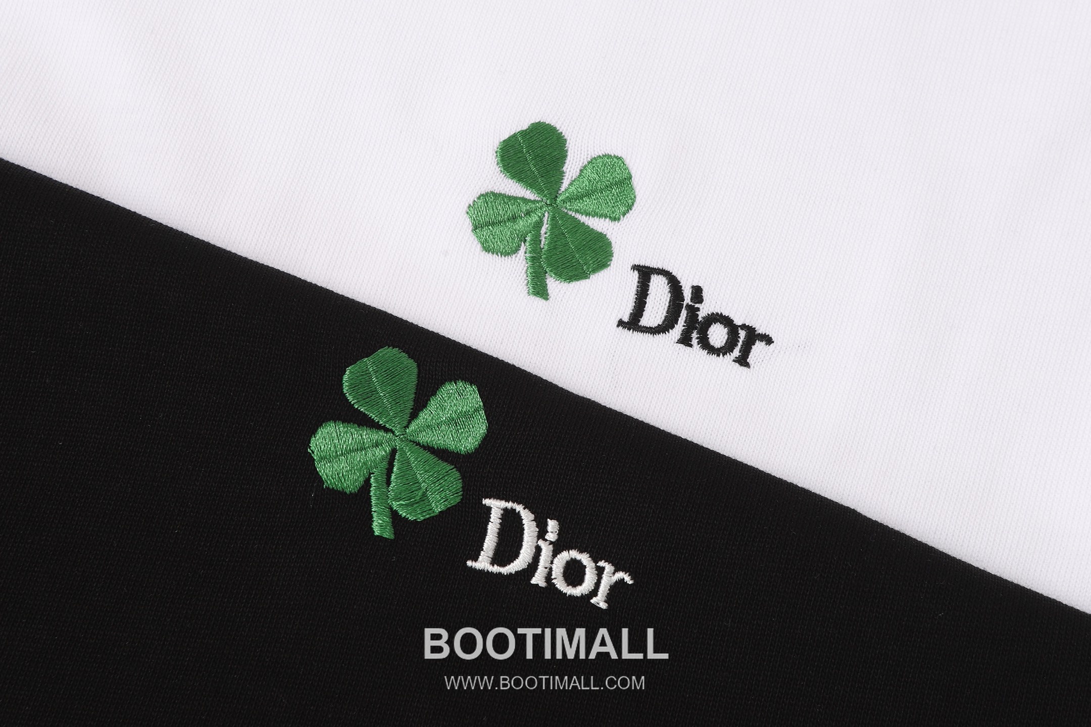 Dior 2026 S/S Cotton Short Sleeve T-Shirt with Clover Embroidered Logo 디올 2026SS 코튼 블랙 티셔츠 클로버 자수 로고 8