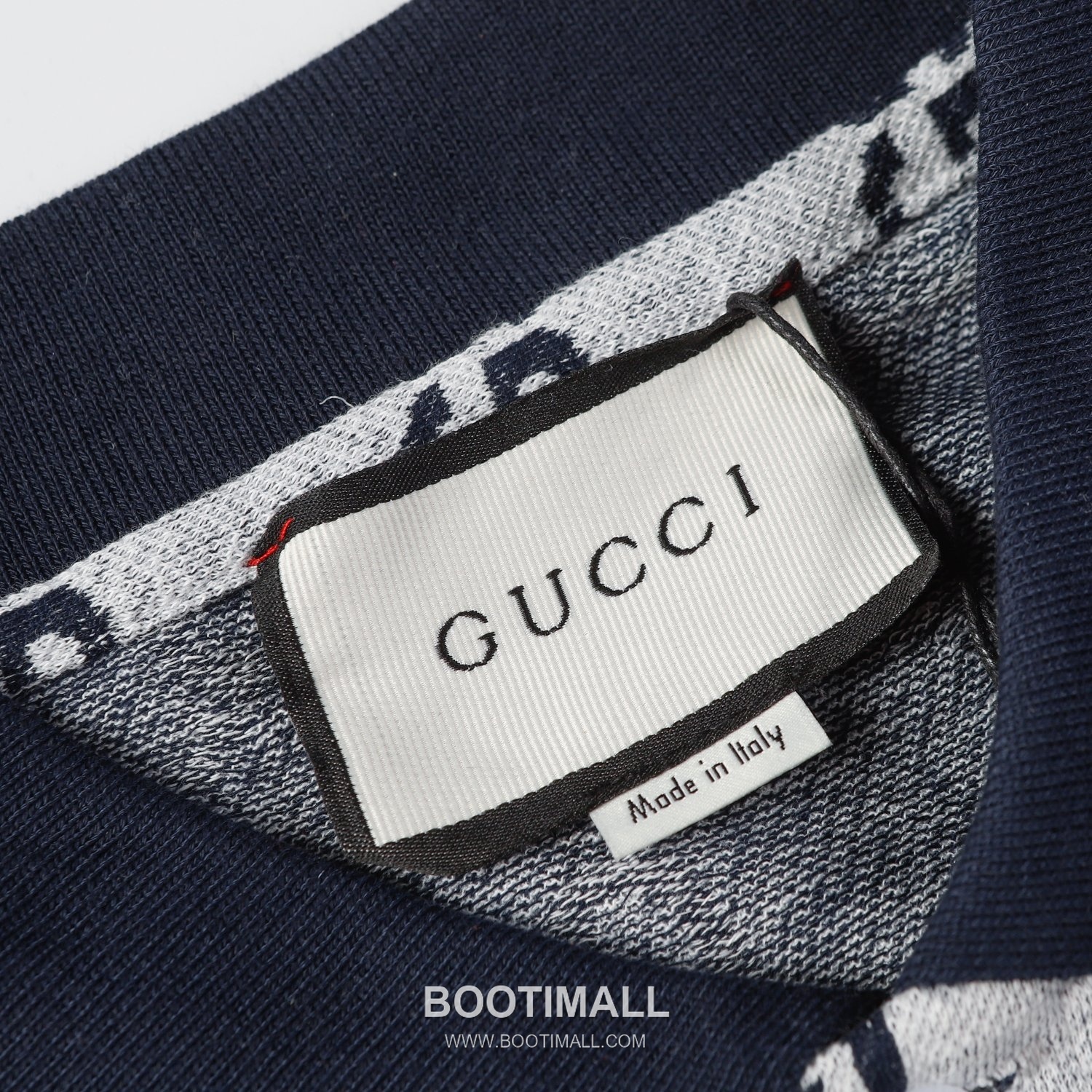 Gucci 2025 S/S Cotton Knit Polo Shirt with Jacquard Logo 구찌 2025SS 코튼 니트 화이트 폴로셔츠 자카드 로고 3