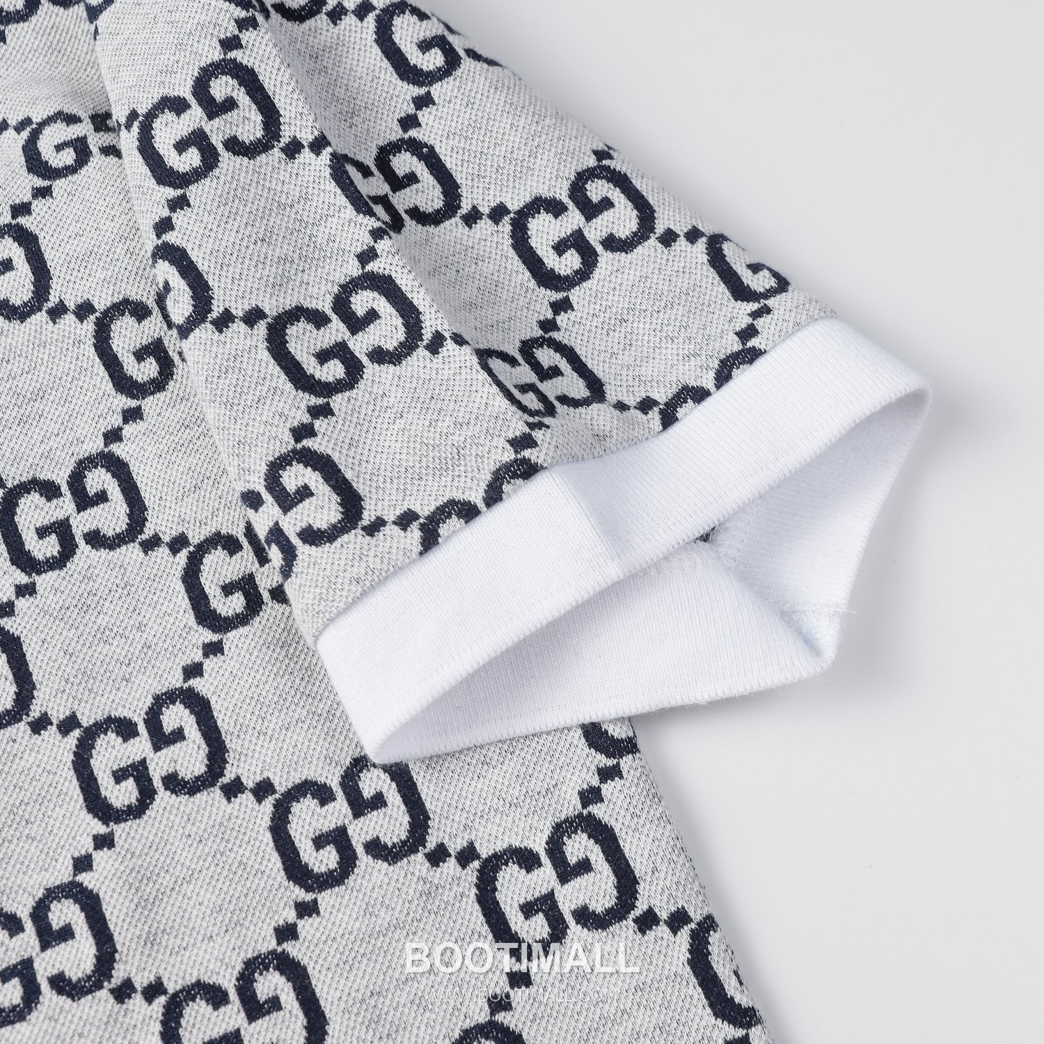 Gucci 2025 S/S Cotton Knit Polo Shirt with Jacquard Logo 구찌 2025SS 코튼 니트 화이트 폴로셔츠 자카드 로고 6