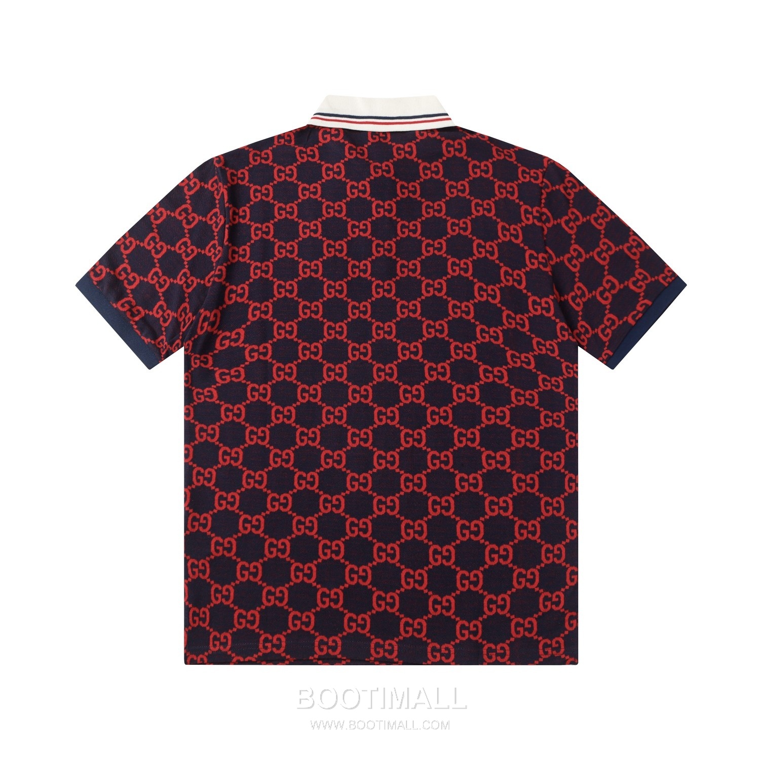 Gucci 2025 S/S Cotton Knit Polo Shirt with Jacquard Logo 구찌 2025SS 코튼 니트 화이트 폴로셔츠 자카드 로고 2