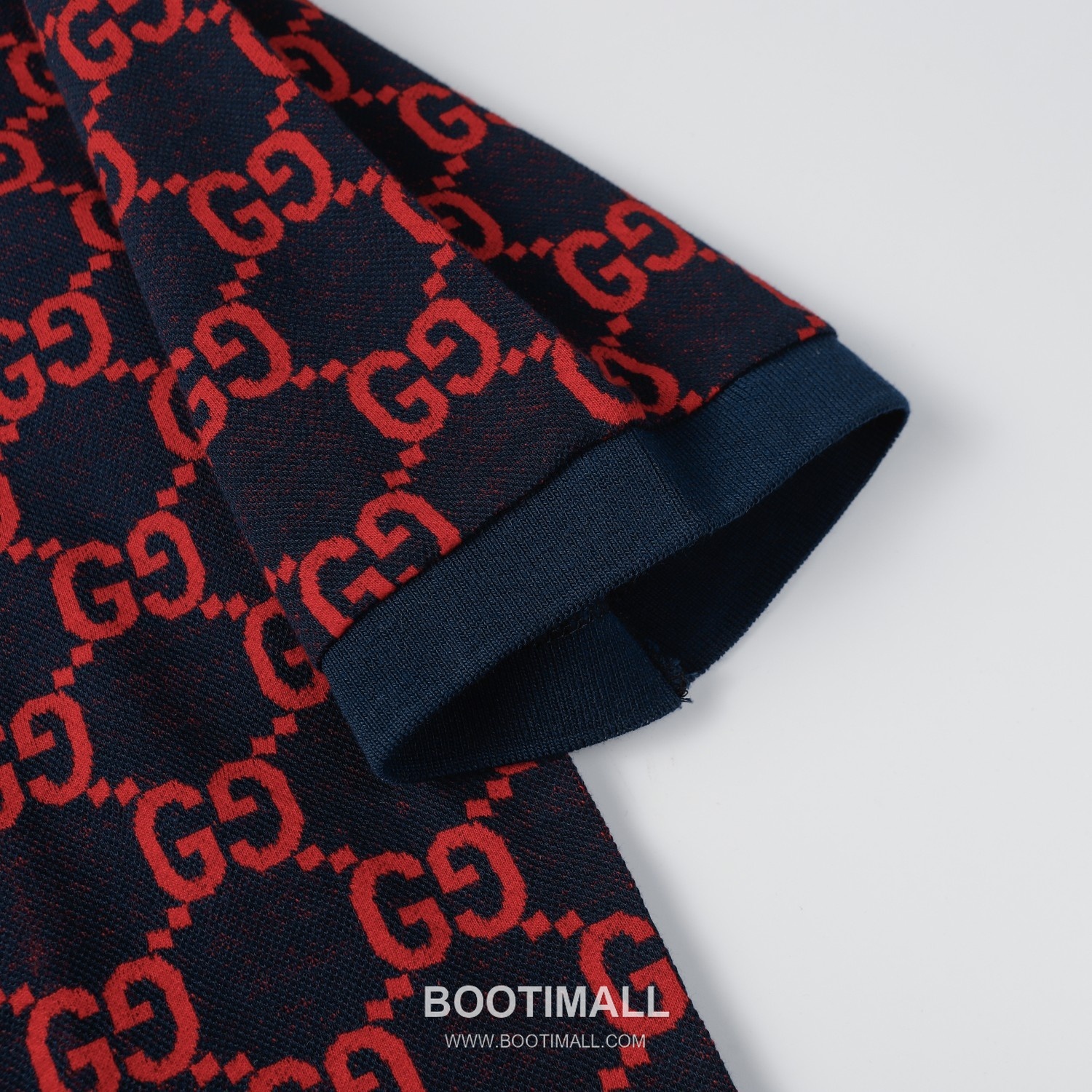 Gucci 2025 S/S Cotton Knit Polo Shirt with Jacquard Logo 구찌 2025SS 코튼 니트 화이트 폴로셔츠 자카드 로고 4