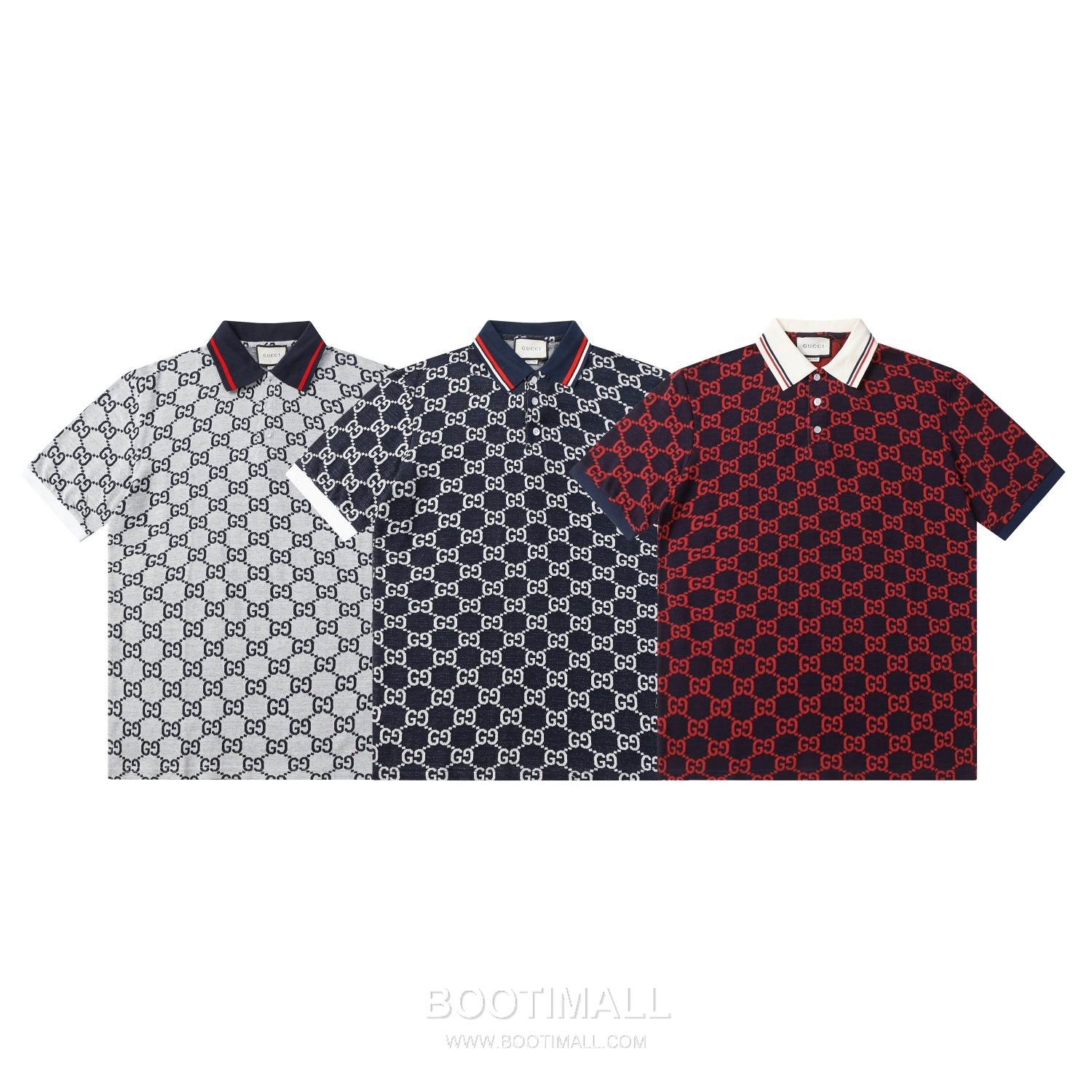 Gucci 2025 S/S Cotton Knit Polo Shirt with Jacquard Logo 구찌 2025SS 코튼 니트 화이트 폴로셔츠 자카드 로고 9