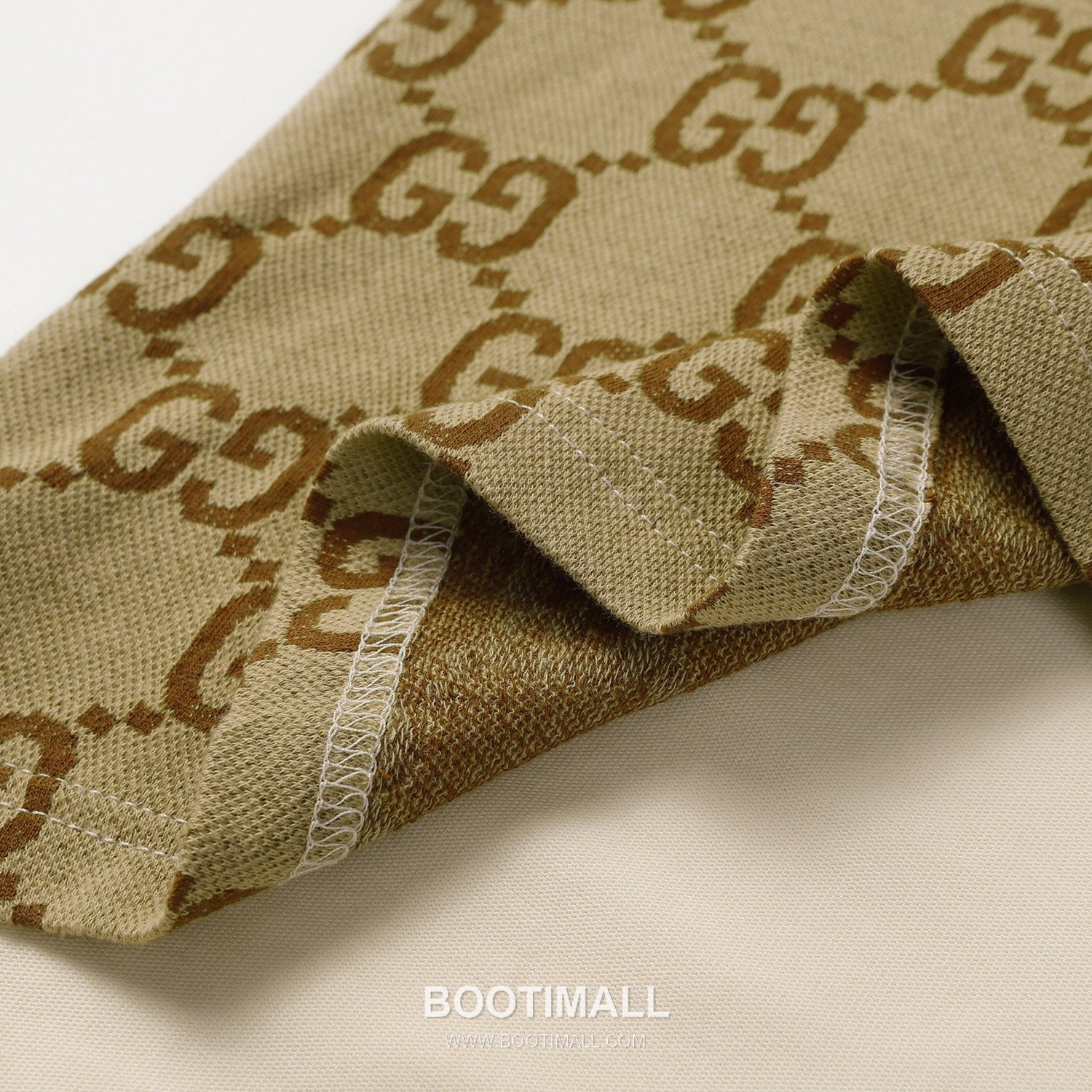 Gucci 2025 S/S Cotton Knit Polo Shirt with Jacquard Logo 구찌 2025SS 코튼 니트 화이트 폴로셔츠 자카드 로고 6