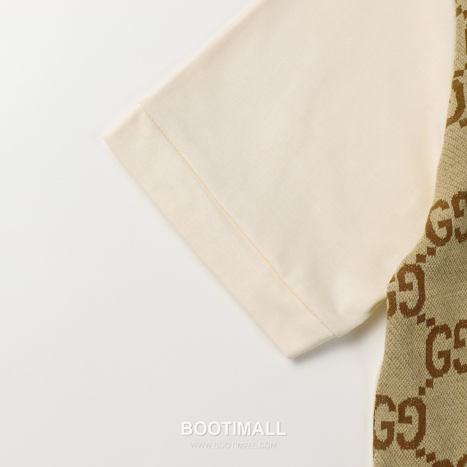 Gucci 2025 S/S Cotton Knit Polo Shirt with Jacquard Logo 구찌 2025SS 코튼 니트 화이트 폴로셔츠 자카드 로고 7