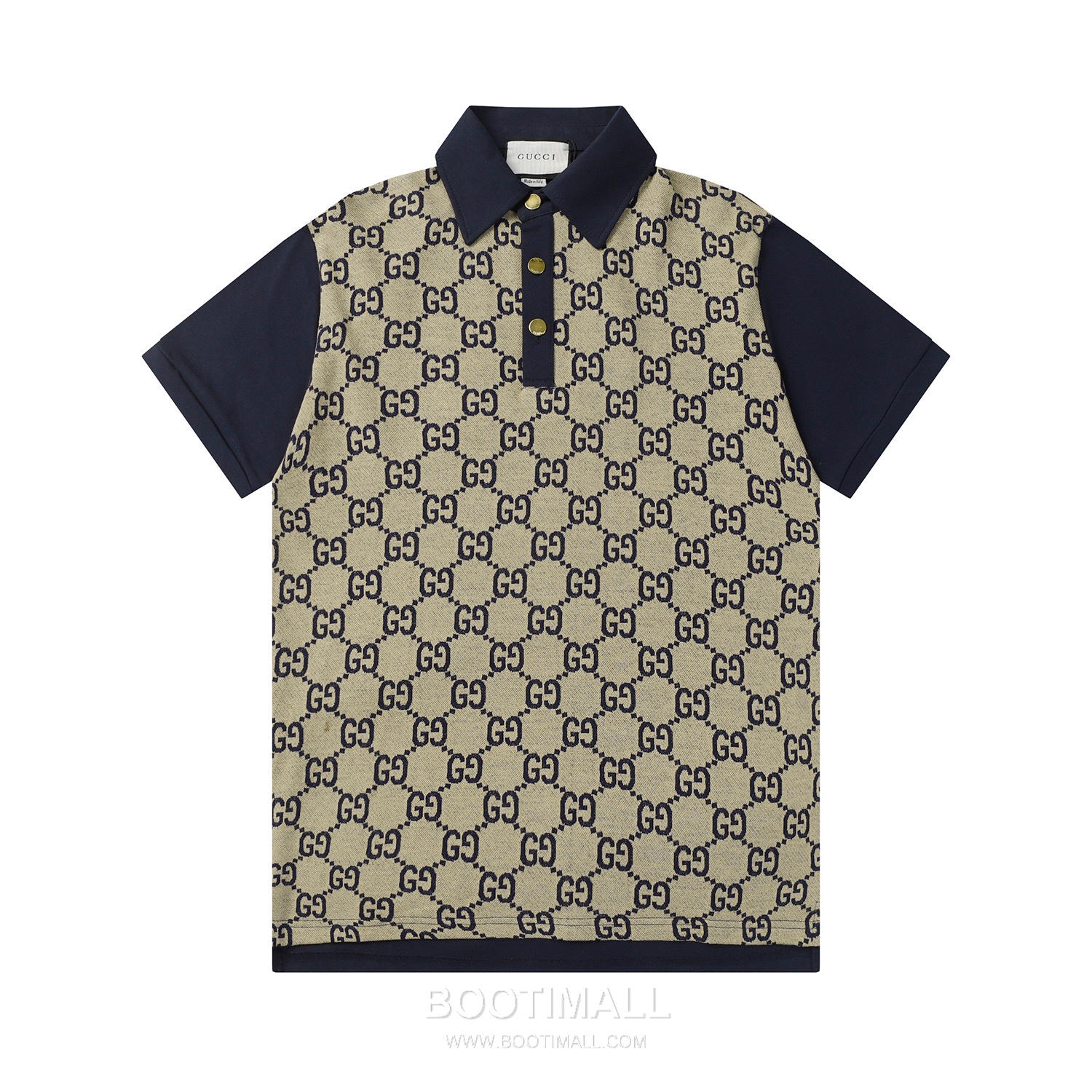 Gucci 2025 S/S Cotton Knit Polo Shirt with Jacquard Logo 구찌 2025SS 코튼 니트 화이트 폴로셔츠 자카드 로고 1