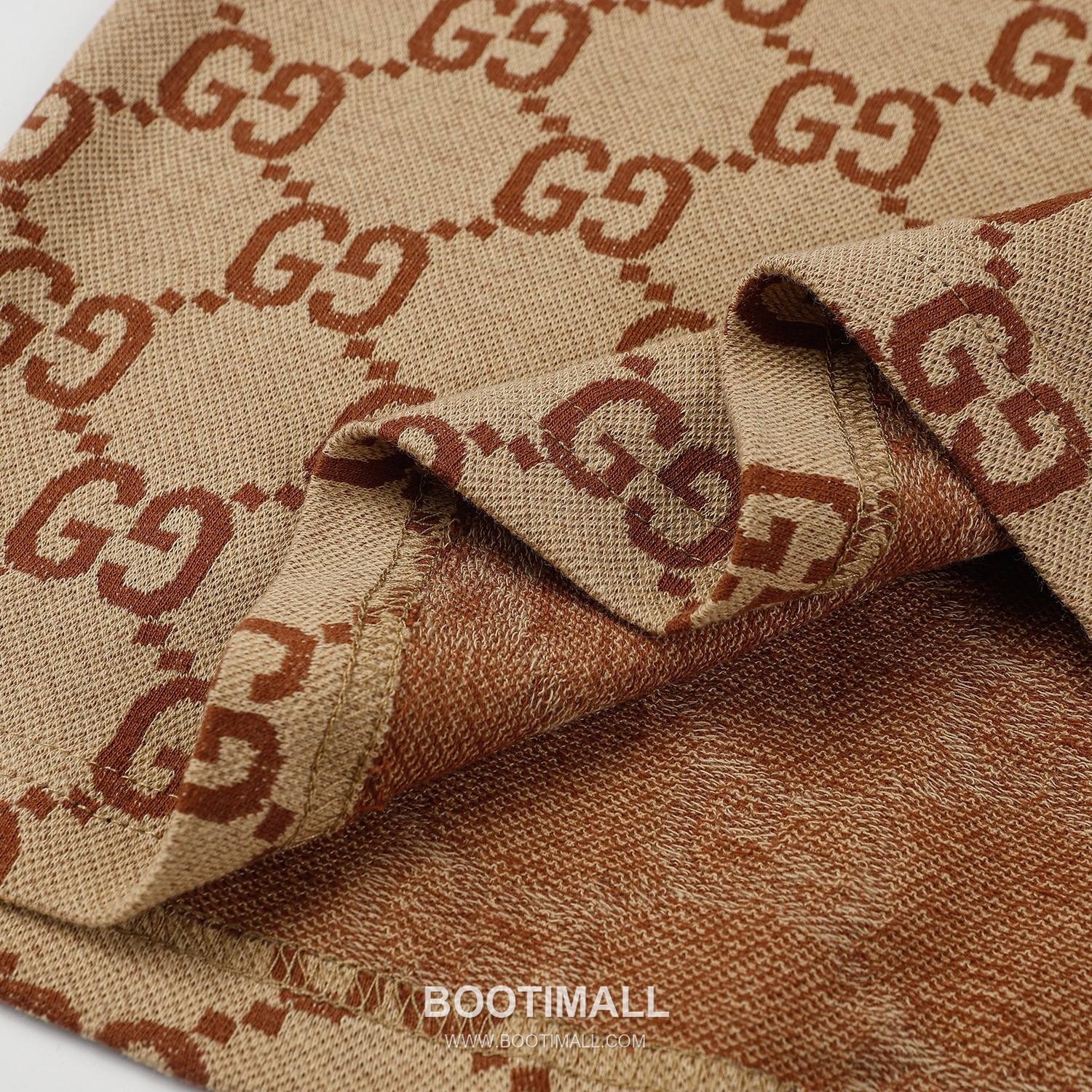 Gucci 2025 S/S Cotton Knit Polo Shirt with Jacquard Logo 구찌 2025SS 코튼 니트 화이트 폴로셔츠 자카드 로고 6