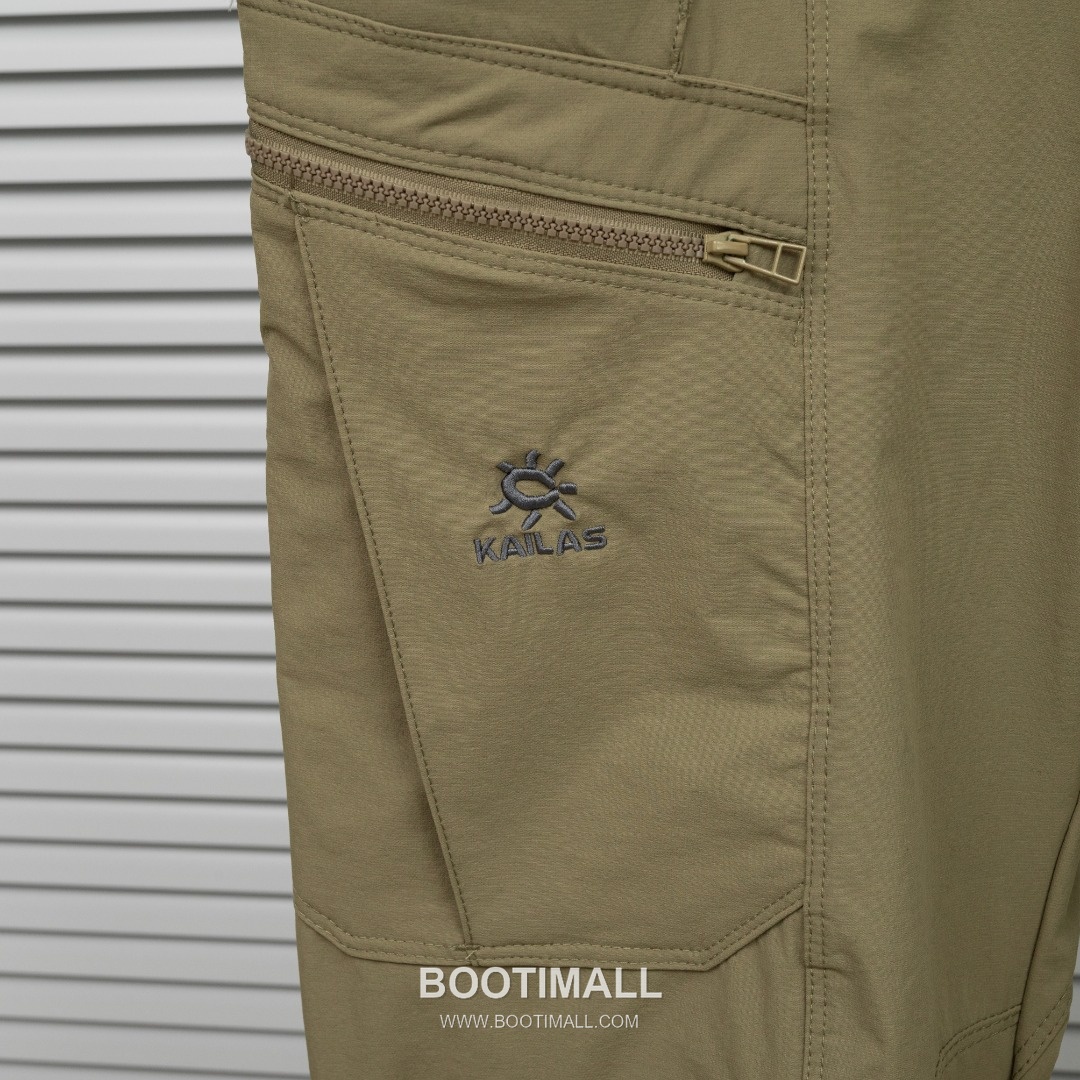 KAILAS 2025 S/S Woven Outdoor Pants with Multi Pocket Utility Design 카일라스 2025SS 폴리에스터 그레이 팬츠 멀티 포켓 기능성 5